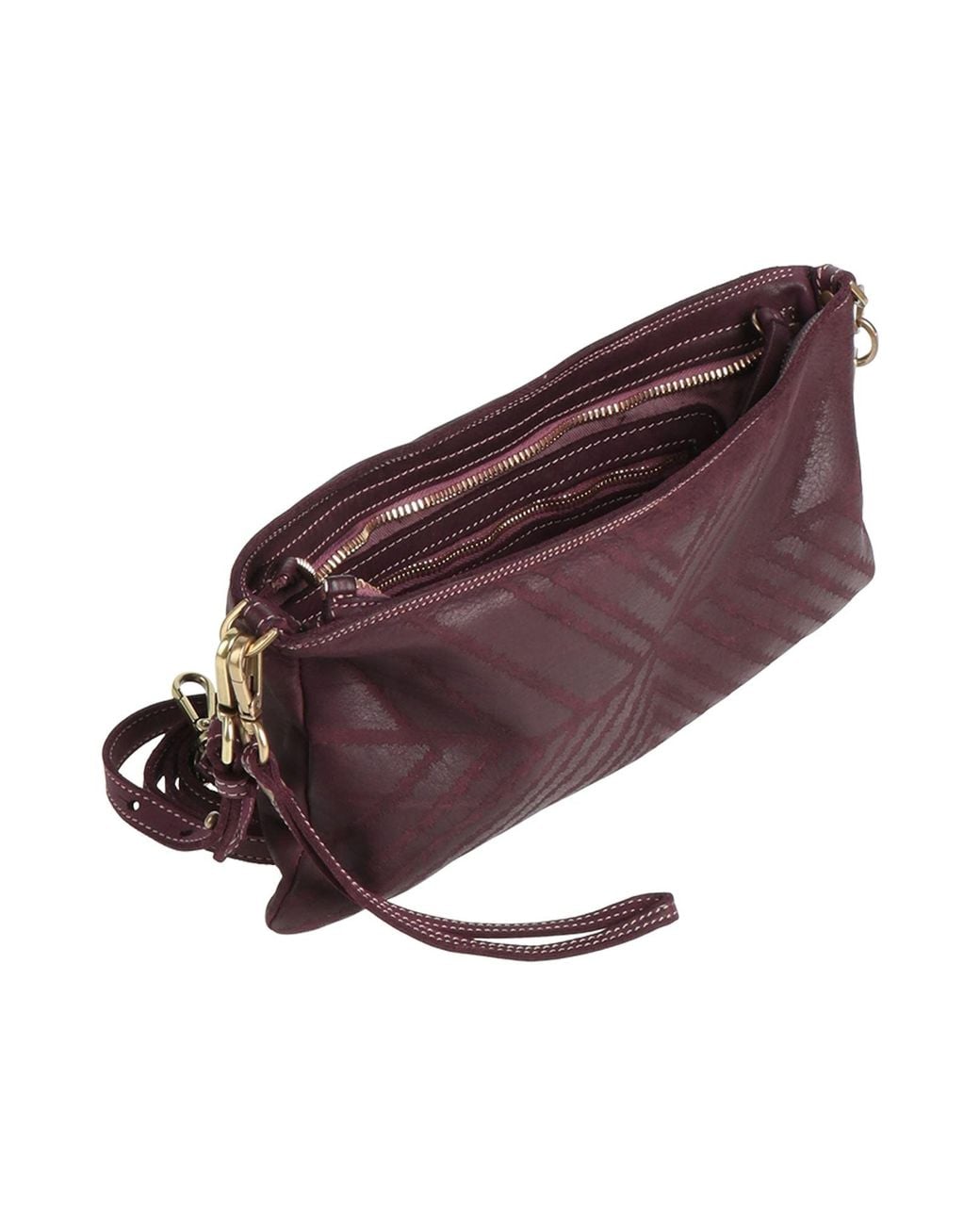 Caterina Lucchi Purple Handbag Calfskin