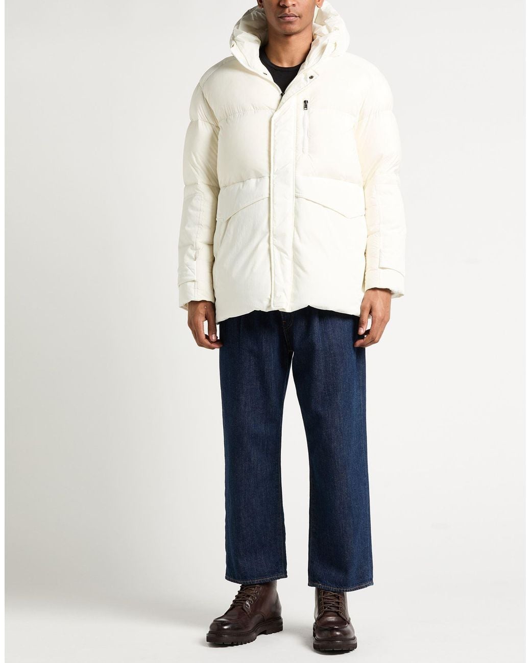 Herno White Puffer Polyamide for men