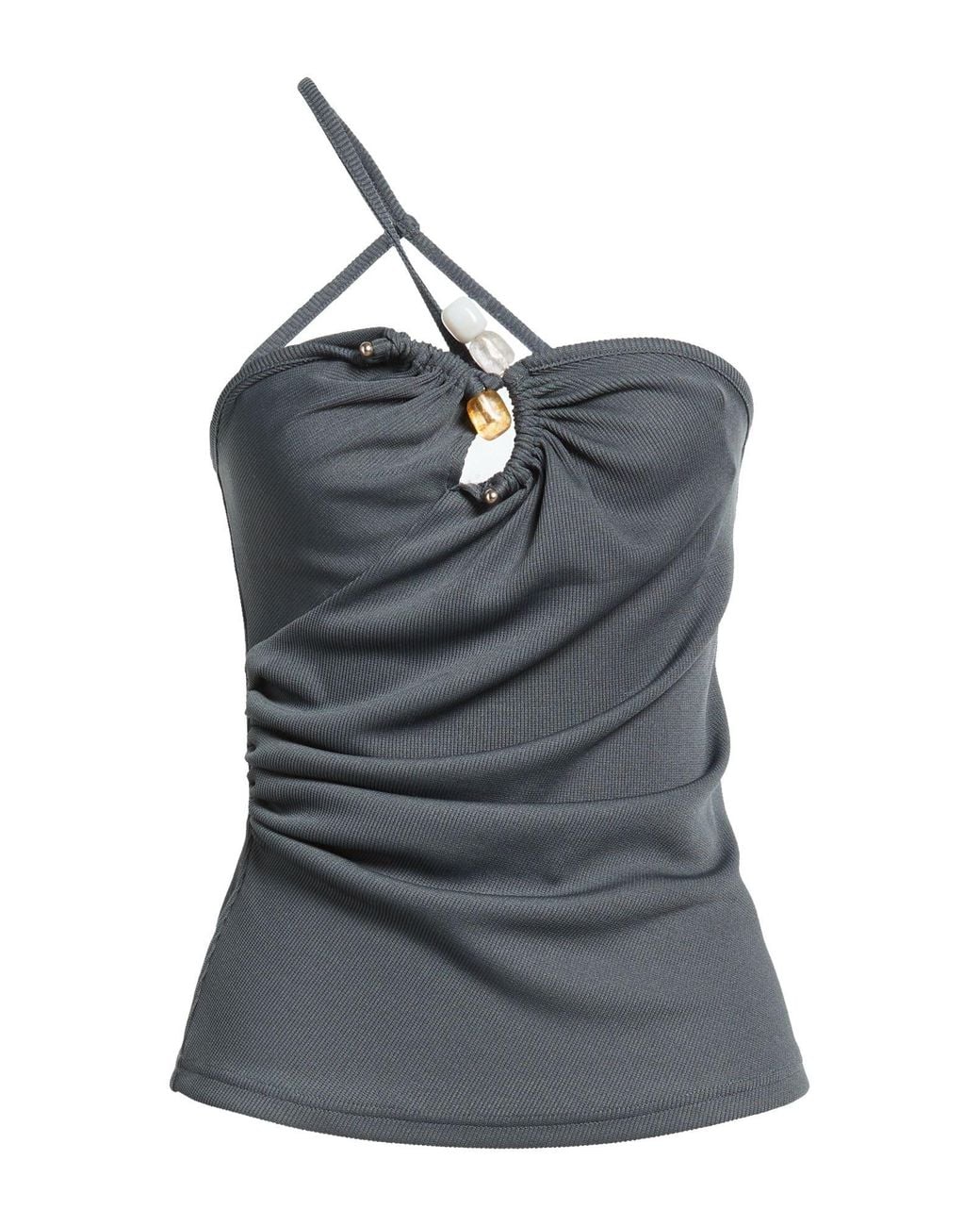 Christopher Esber Blue Top Polyester, Elastane