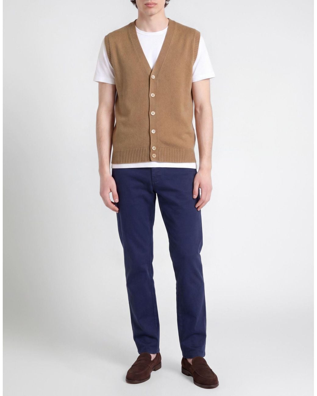 Aspesi Brown Cardigan for men