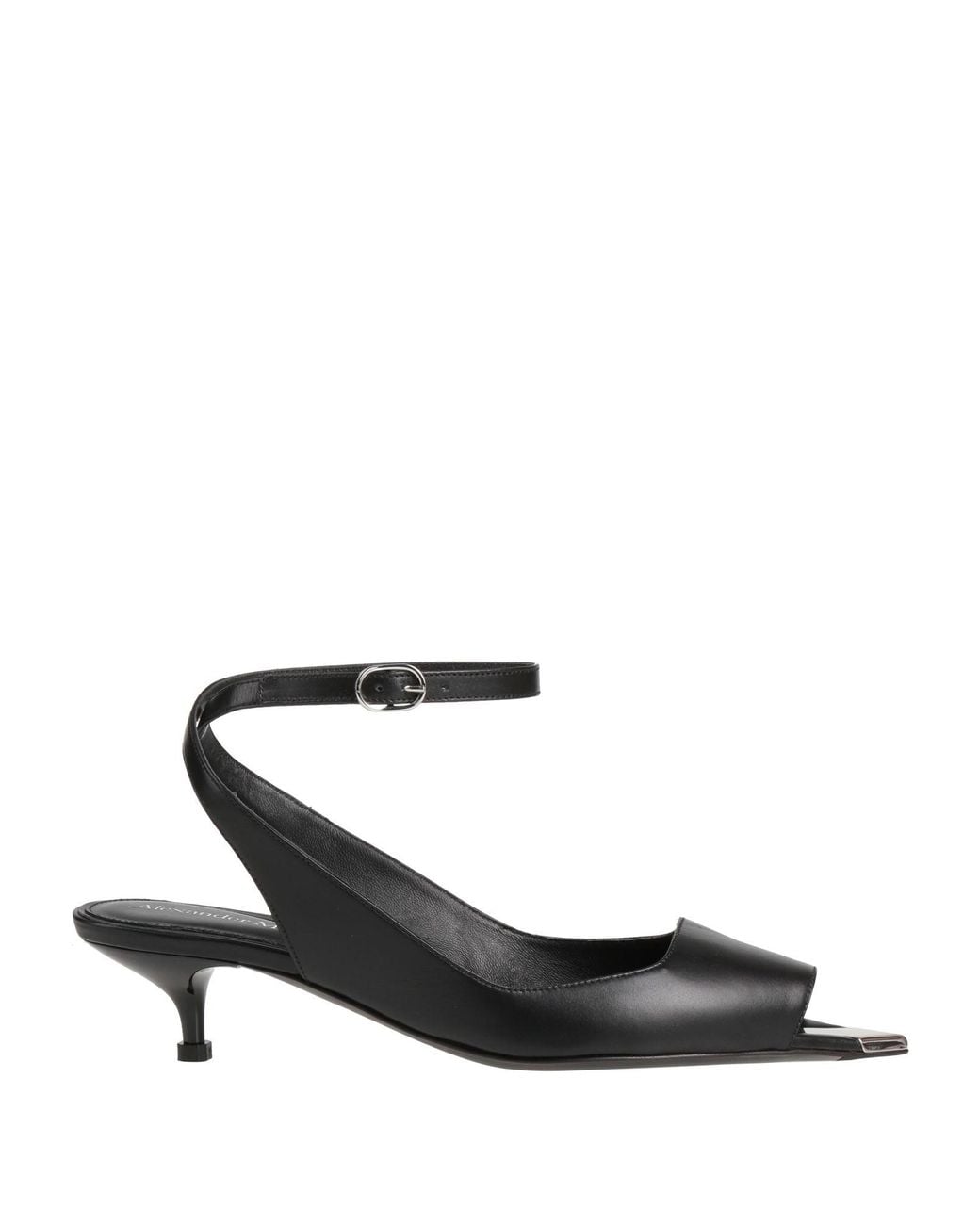 McQueen White Sandals