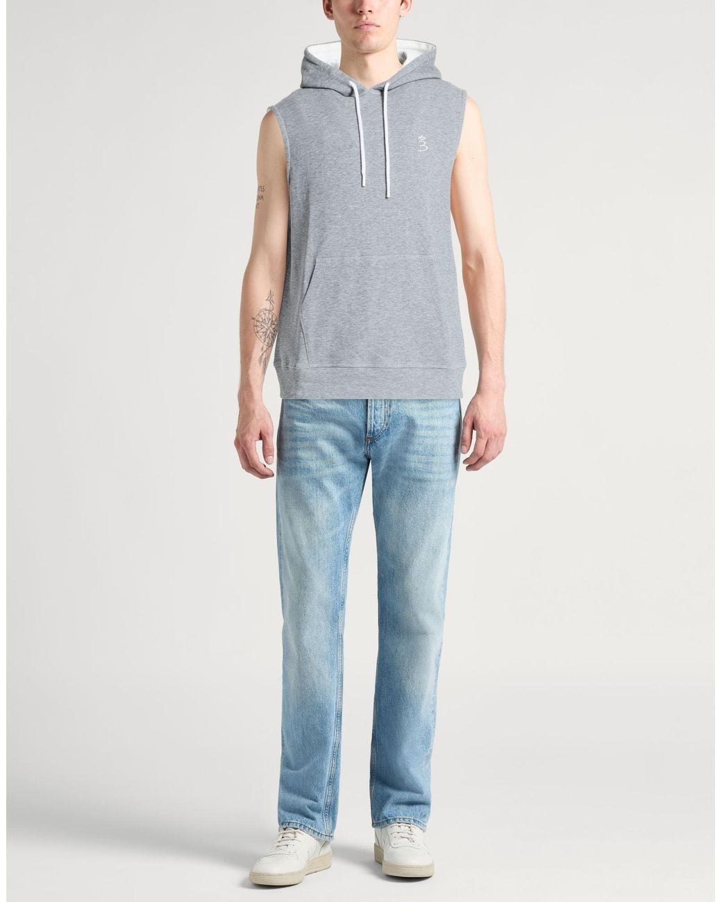 Sudadera Barba Napoli de hombre de color Gray