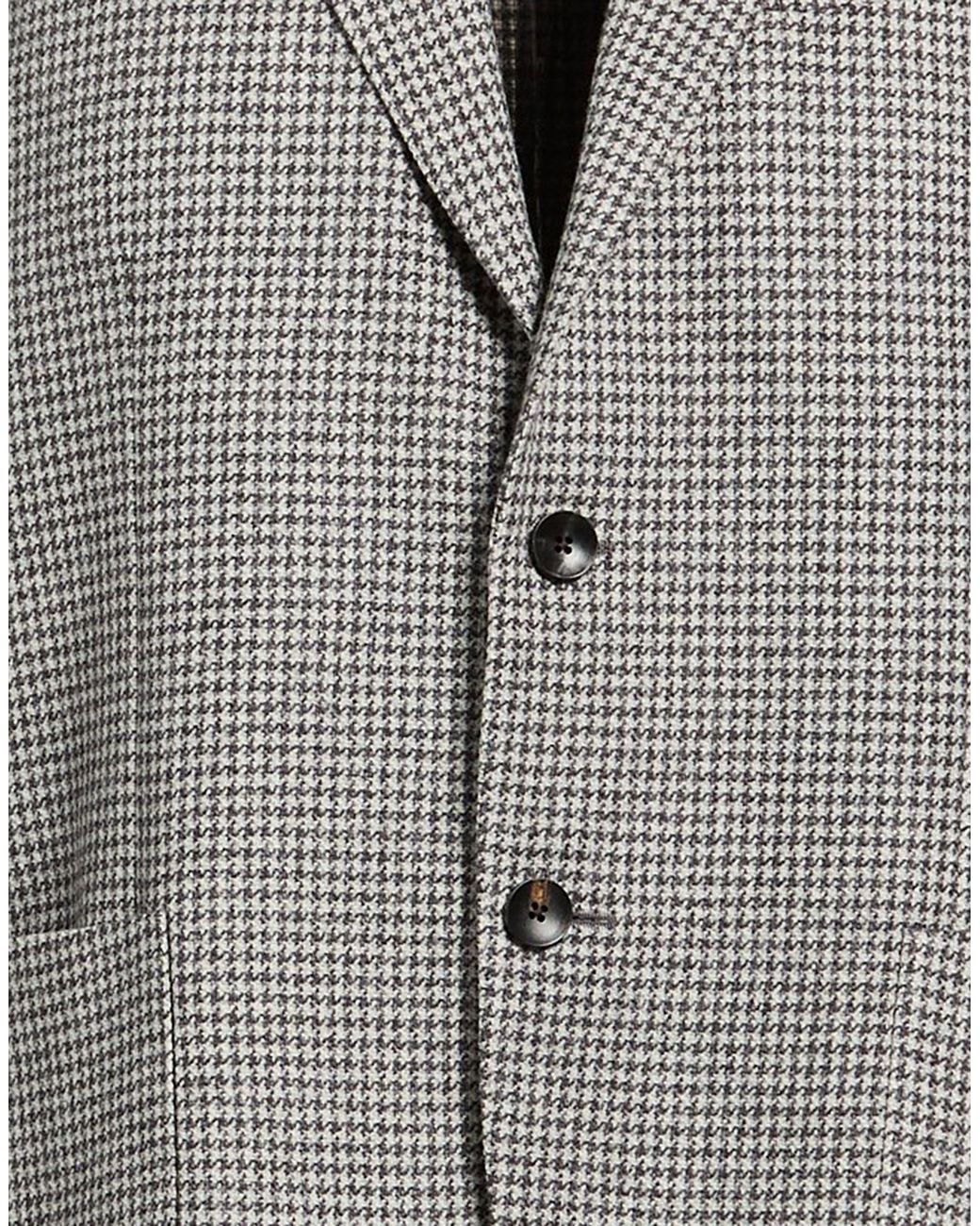 Lardini Gray Blazer Wool, Cashmere, Polyester for men