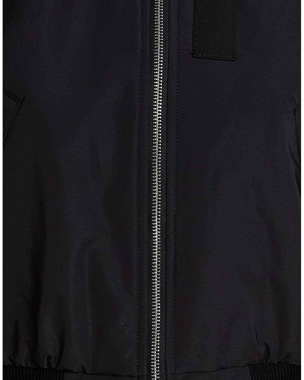 MEIMEIJ Black Jacket Polyester, Acetate, Viscose