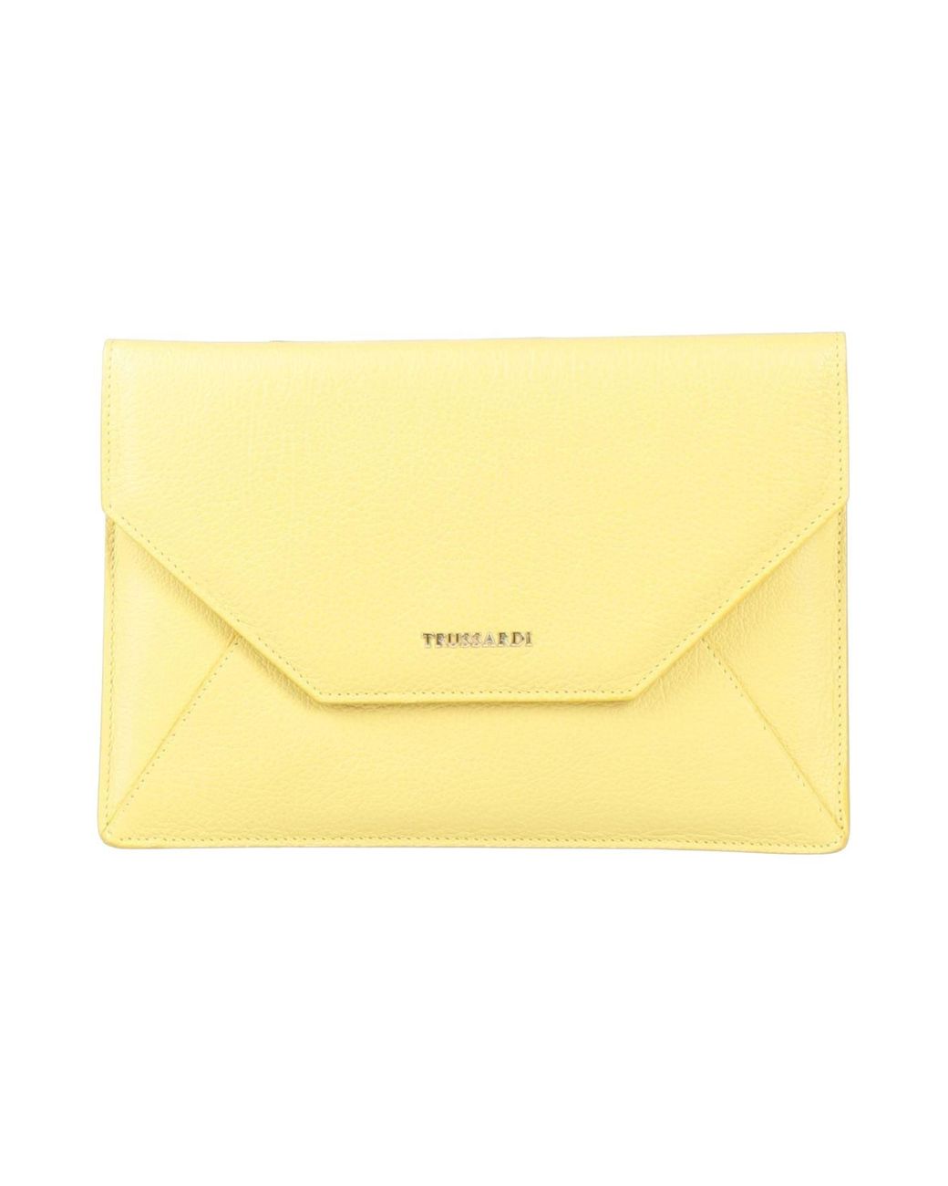 Trussardi Yellow Handbag