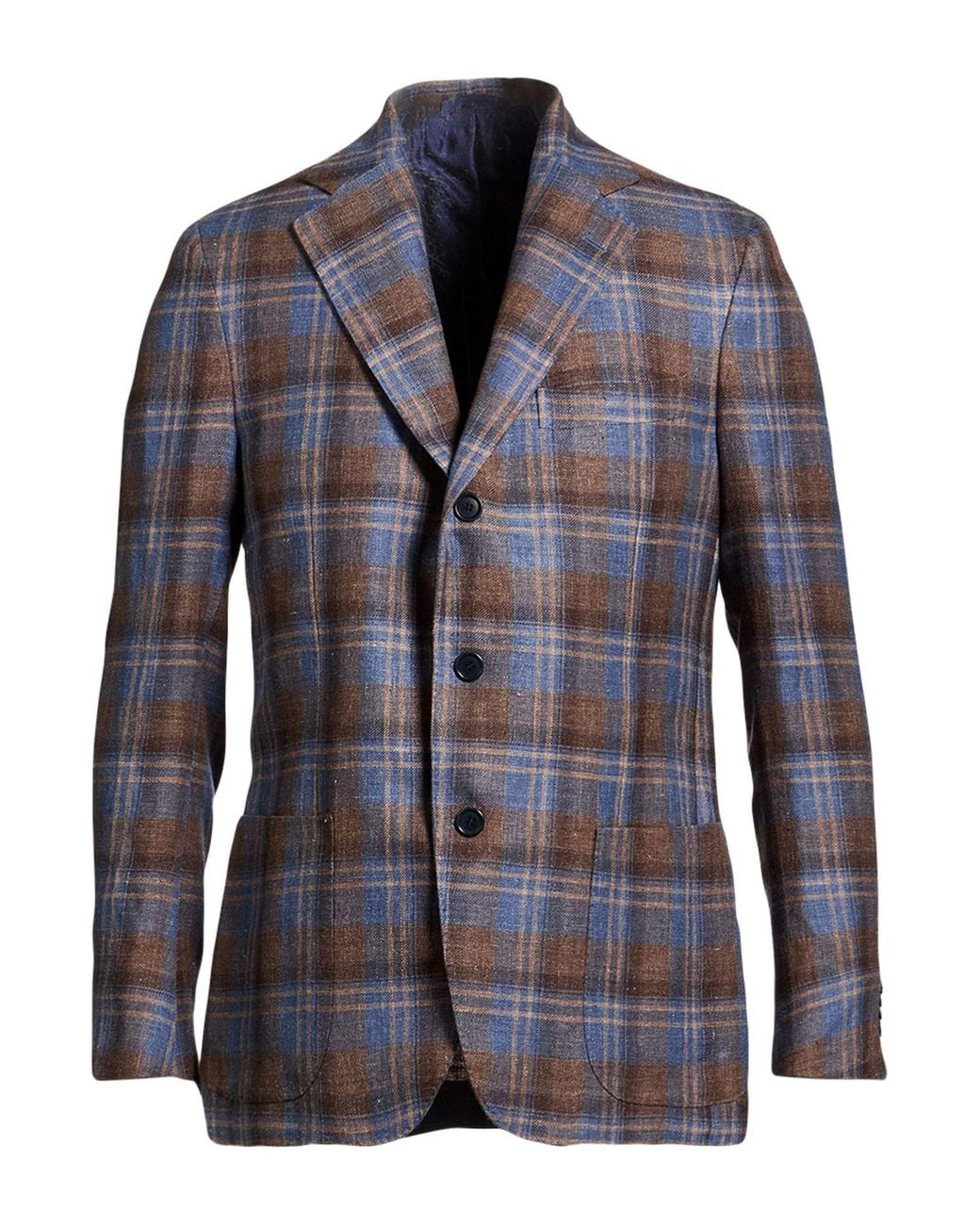 De Petrillo Blue Blazer for men