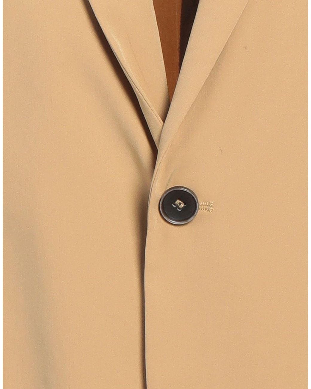 OVER/D Natural Blazer Polyester, Elastane for men