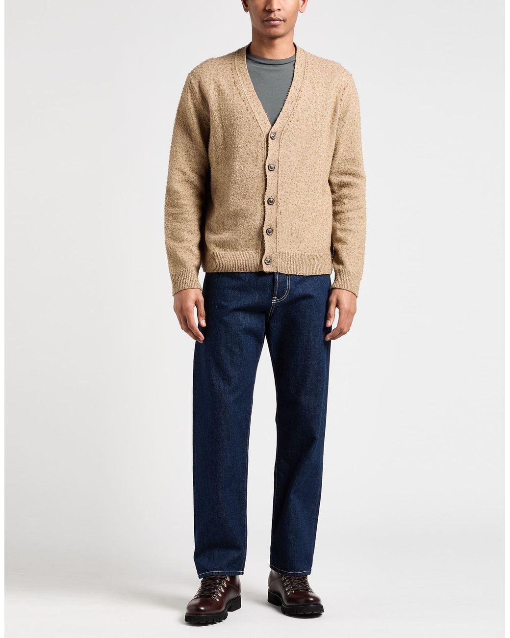 Maison Margiela Brown Cardigan for men