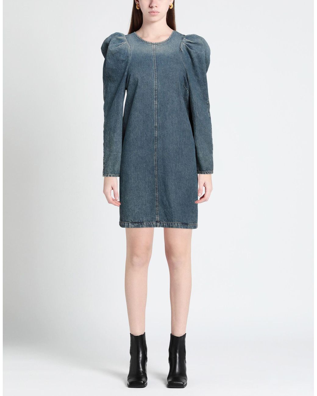 Sportmax Blue Mini Dress