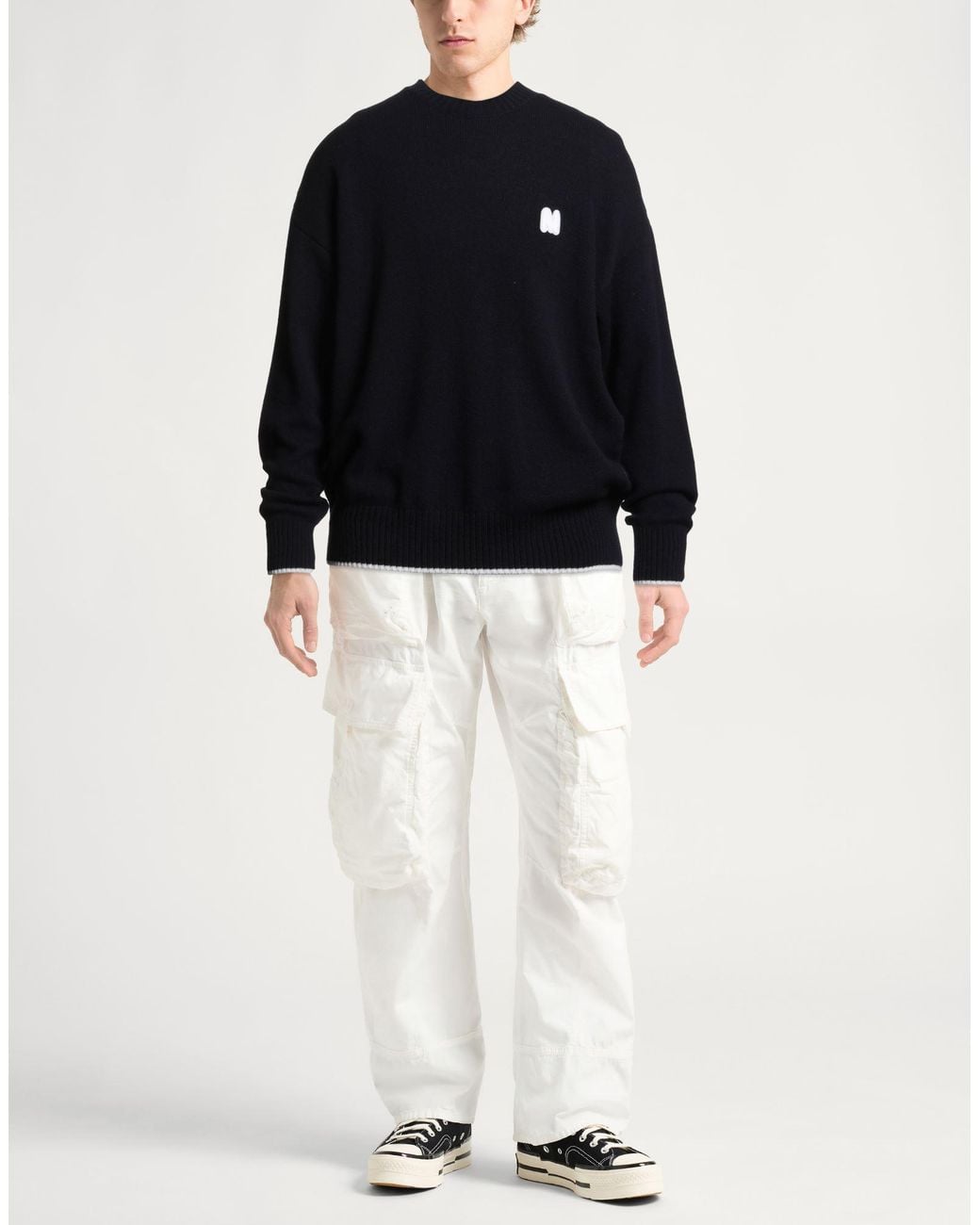 Pullover MSGM de hombre de color Blue