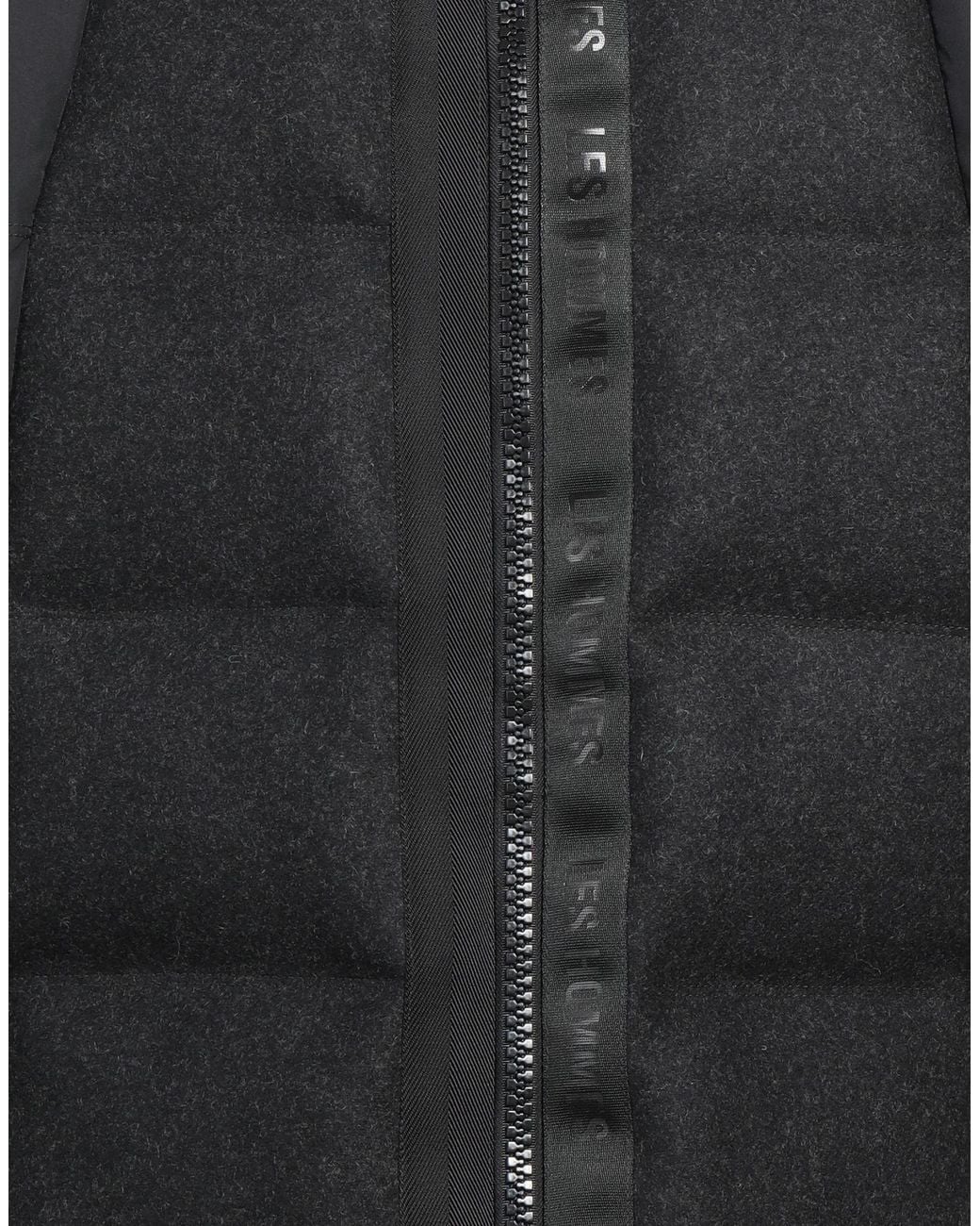 Les Hommes Black Puffer for men