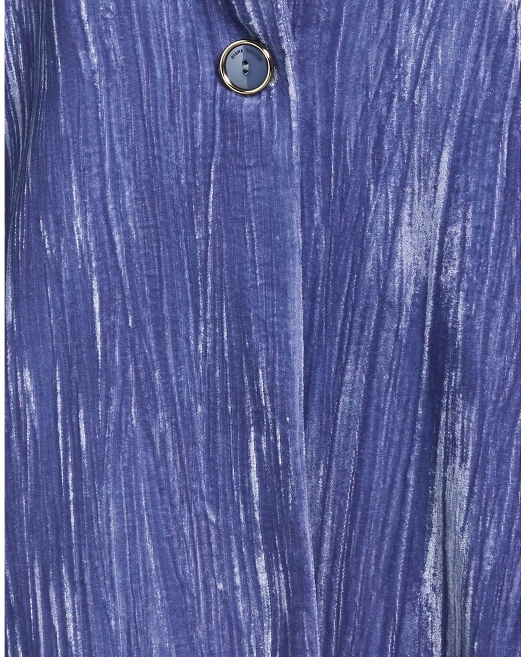 Diana Gallesi Blue Light Blazer Polyester