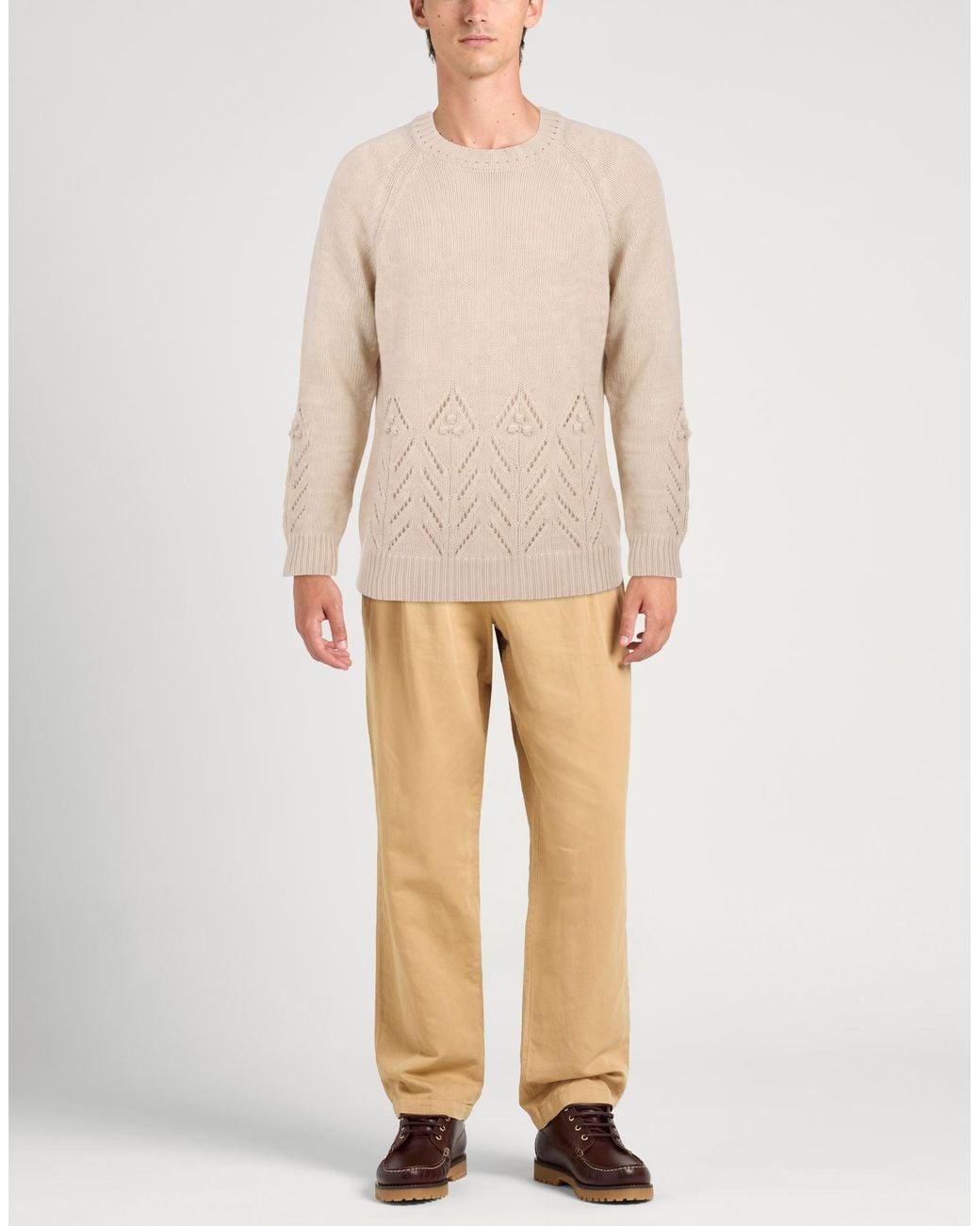A Kind Of Guise Natural Sweater Merino Wool for men