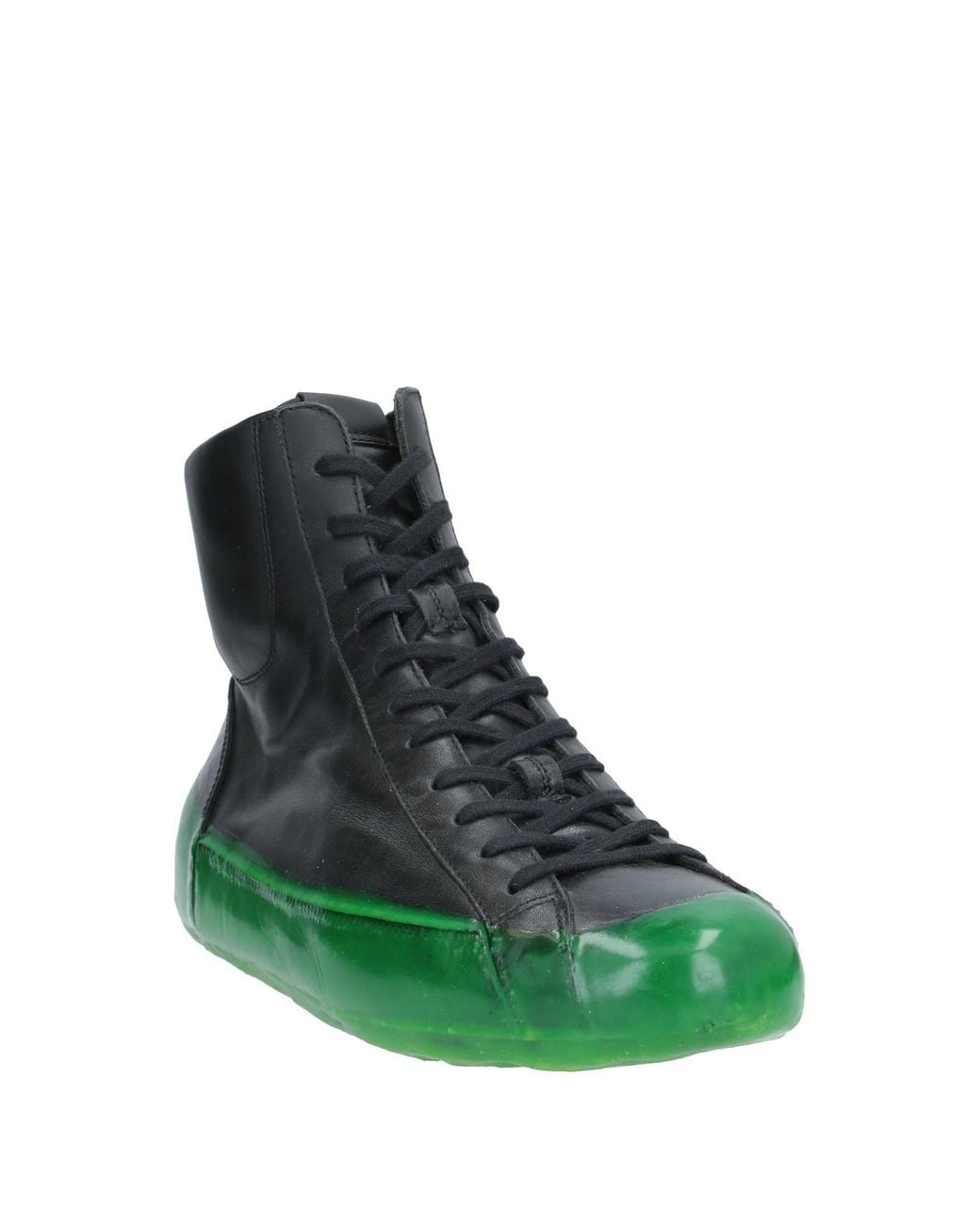 RBRSL RUBBER SOUL Green Sneakers Leather for men