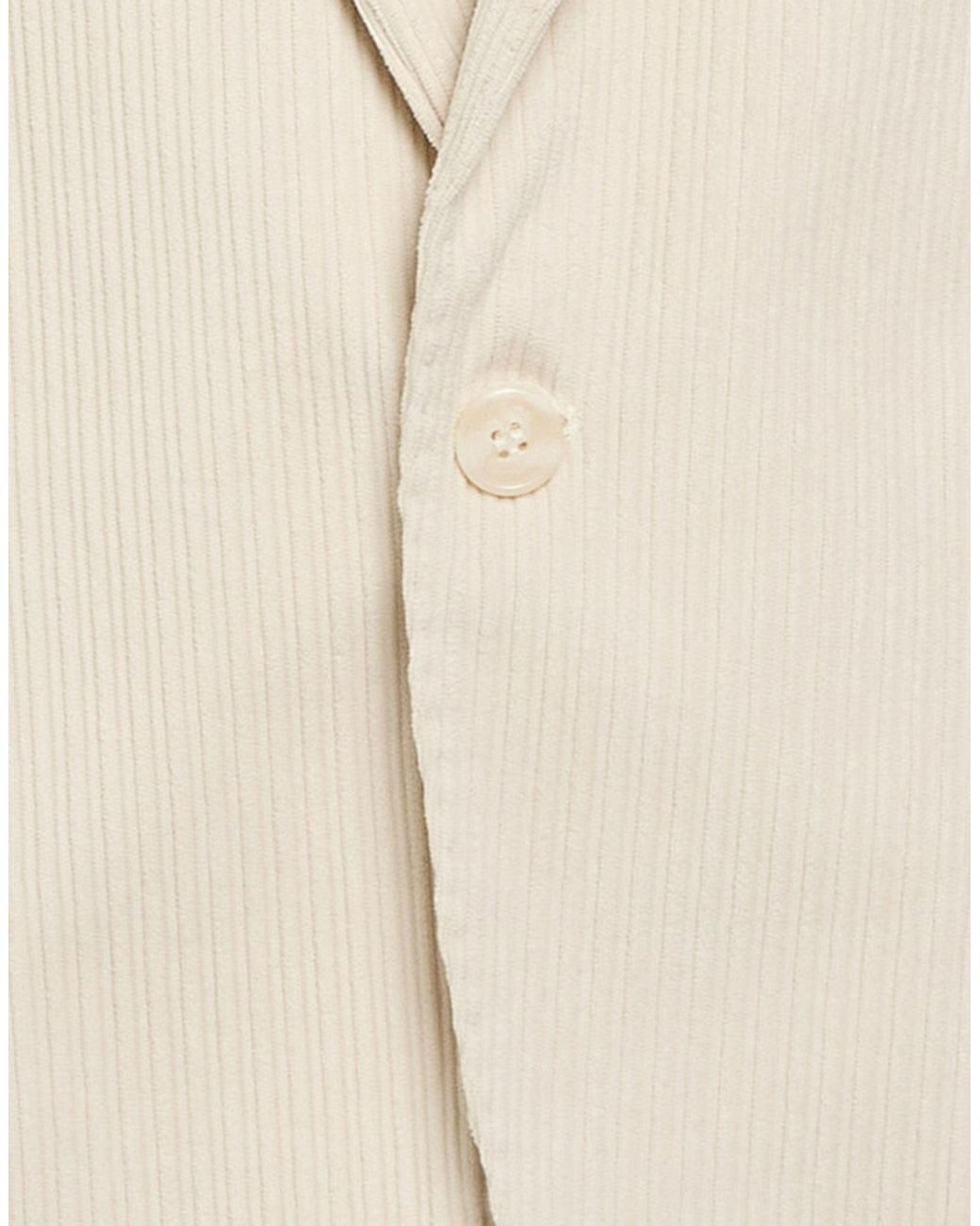 Exte White Blazer Cotton, Polyester for men