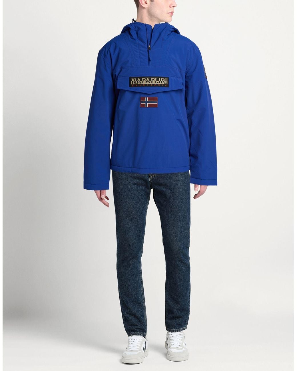 Napapijri Blue Jacket for men
