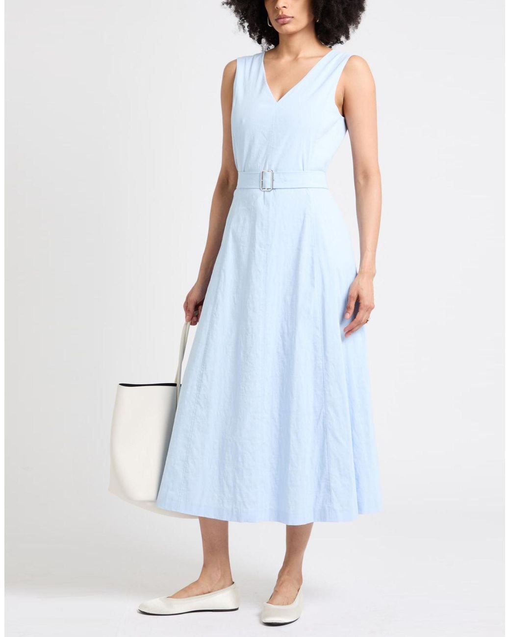 Theory Blue Maxi Dress