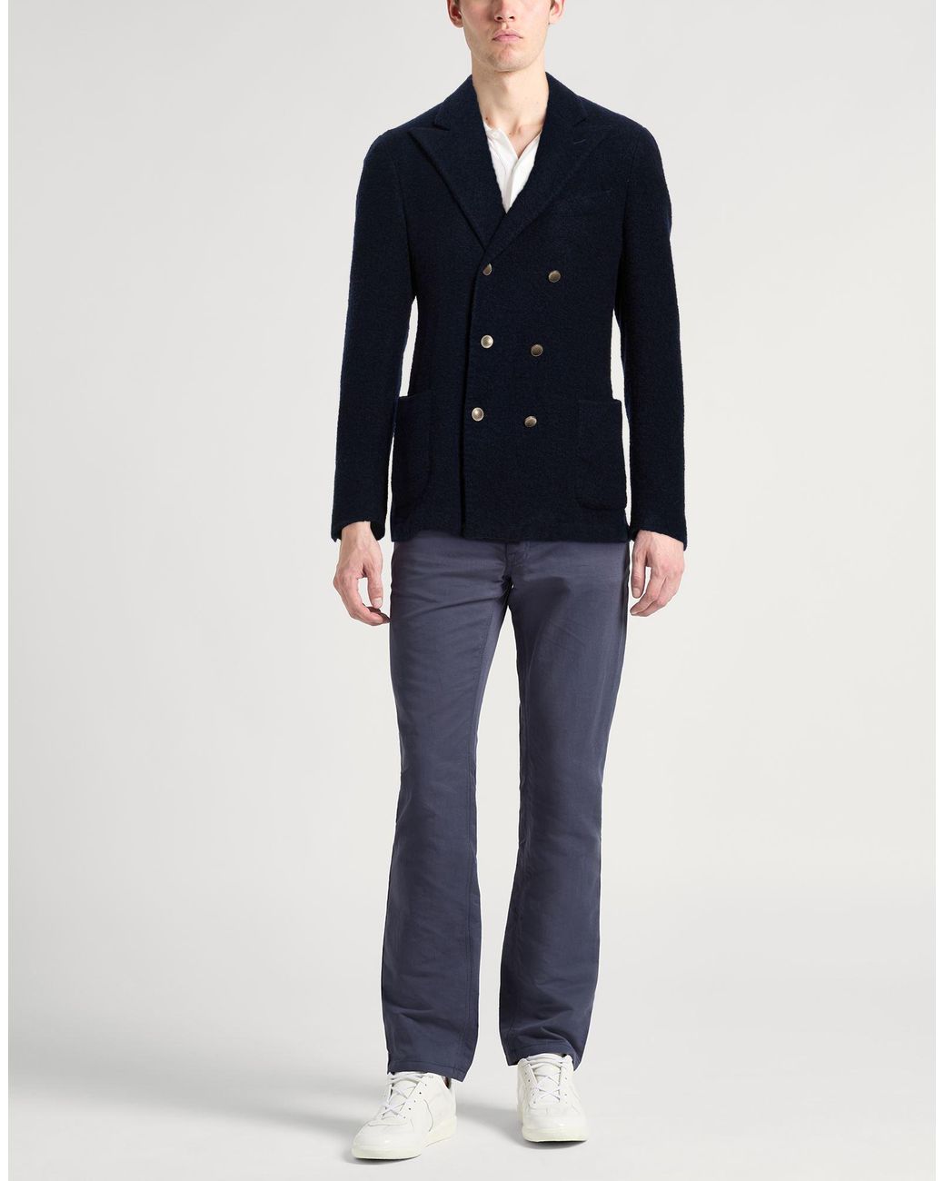 Santaniello Blue Blazer for men