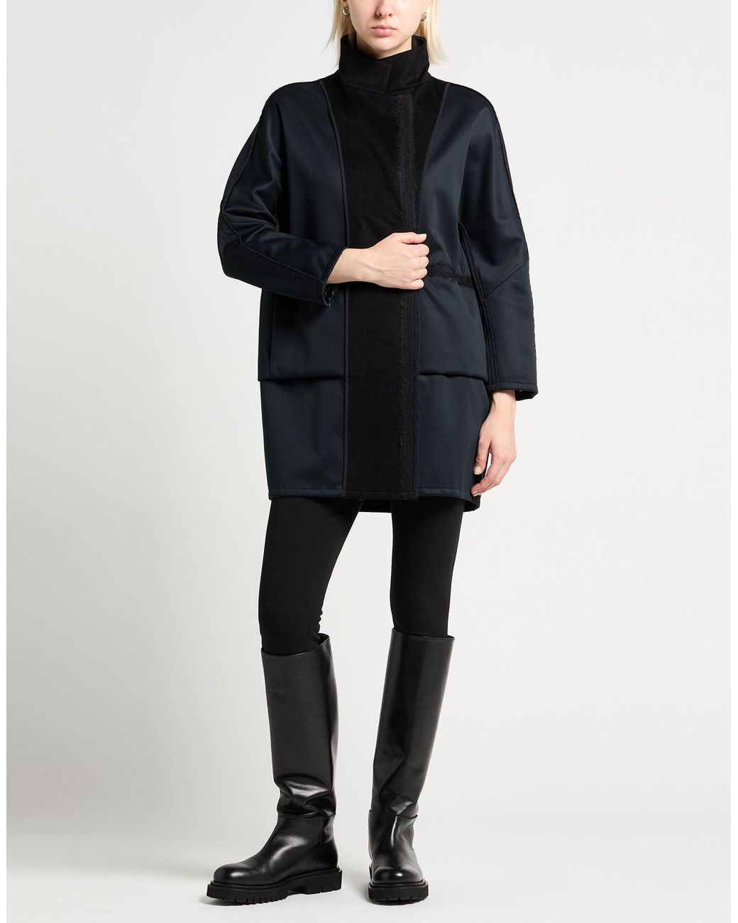 Moorer Black Coat Wool