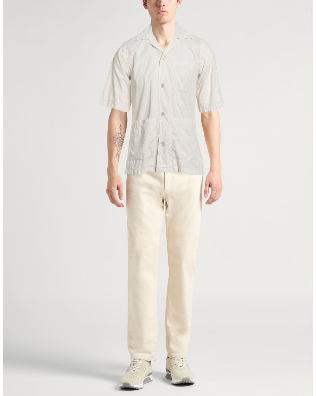 Camisa Aspesi de hombre de color White