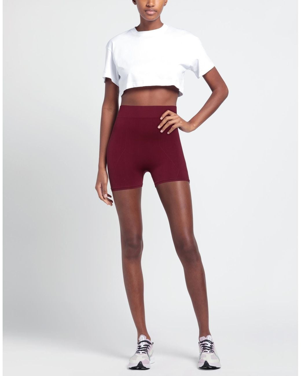 Rick Owens Red Shorts & Bermuda Shorts