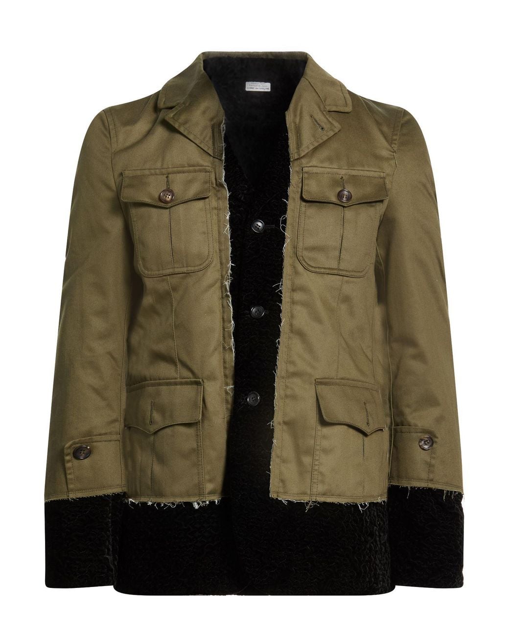 Comme des Garçons Green Jacket Rayon, Polyester for men