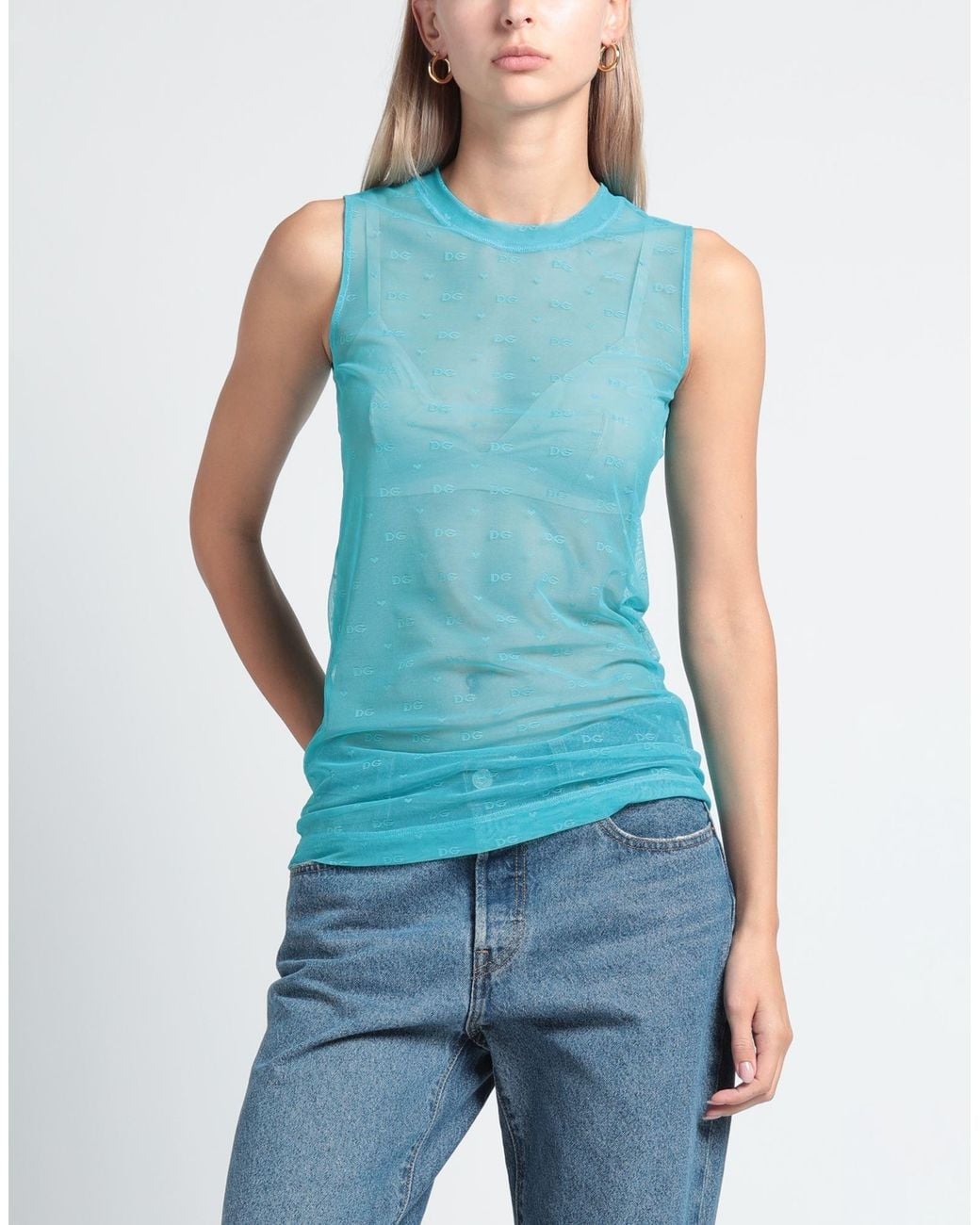 Dolce & Gabbana Blue Top