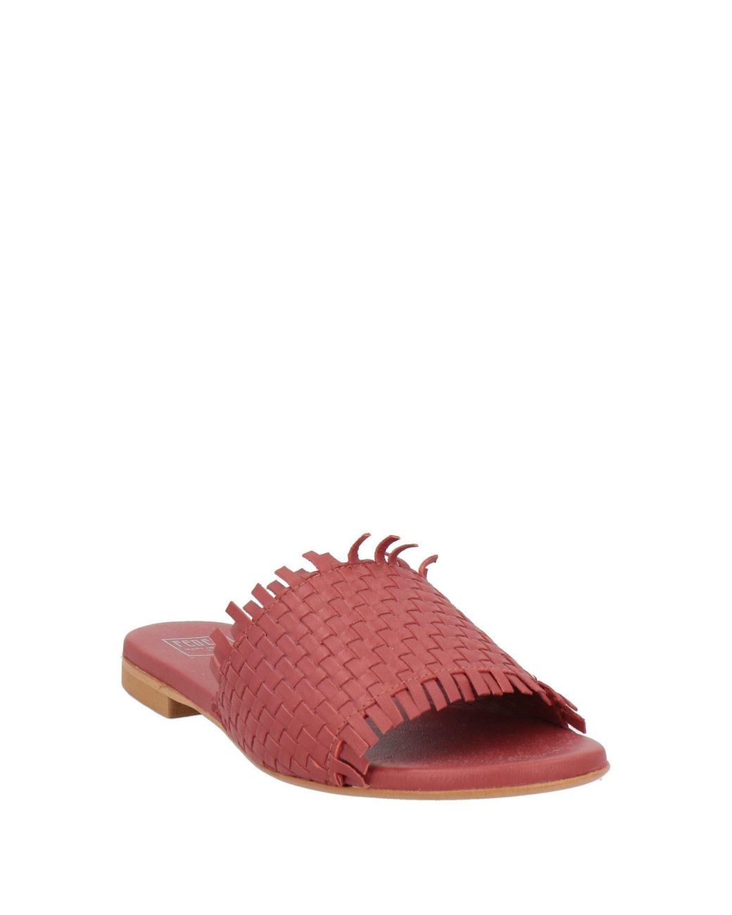 Fedeli Pink Brick Sandals Leather