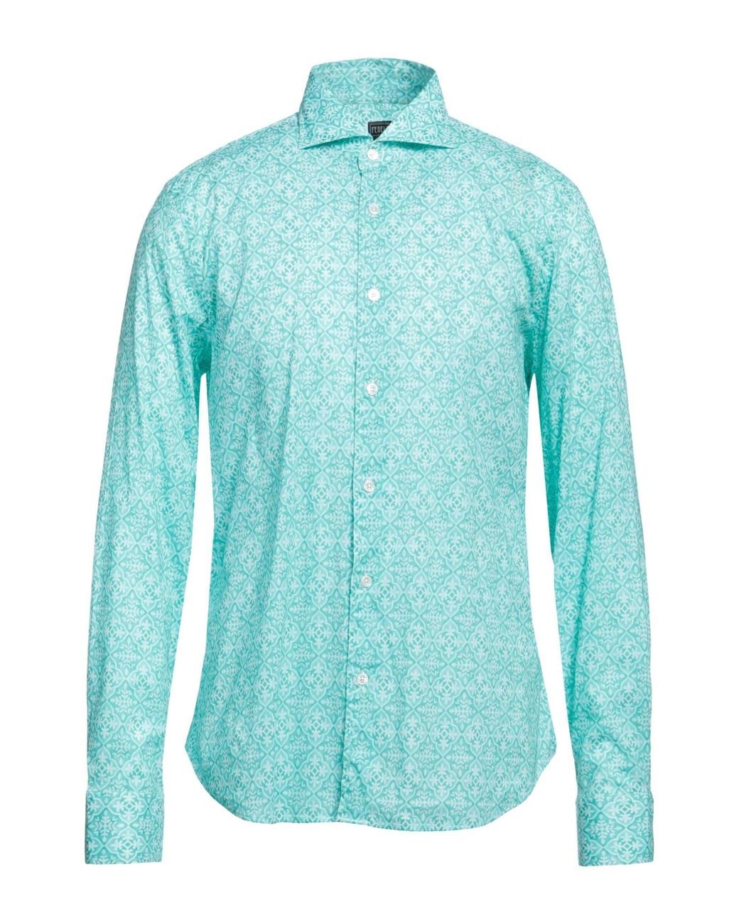 Fedeli Blue Shirt for men