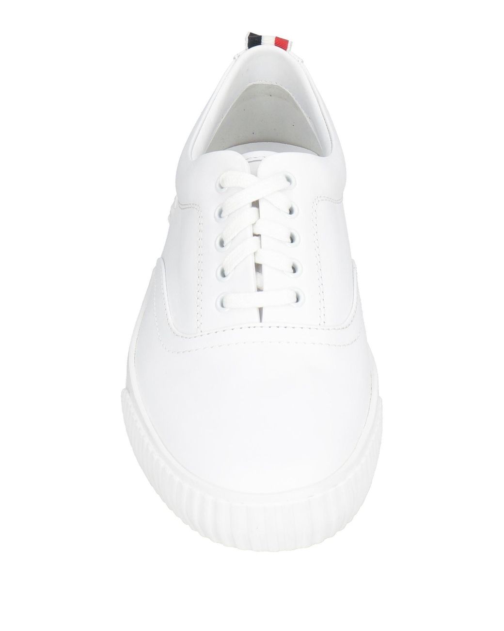 Thom Browne White Sneakers Leather for men