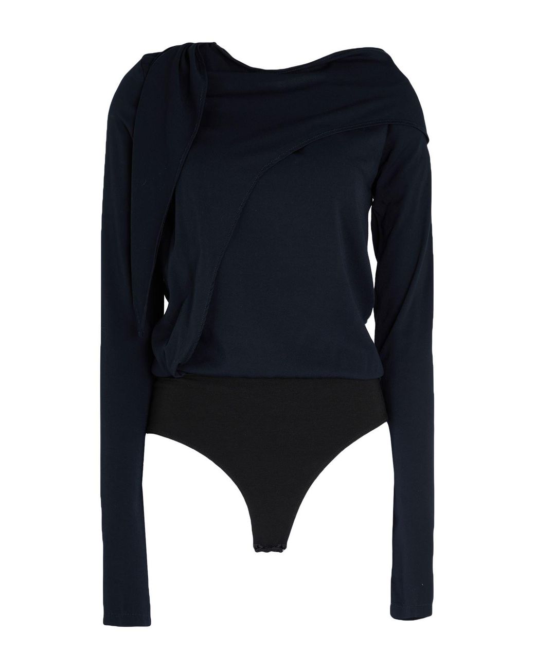 ALESSIA SANTI Blue Bodysuit Polyamide, Elastane
