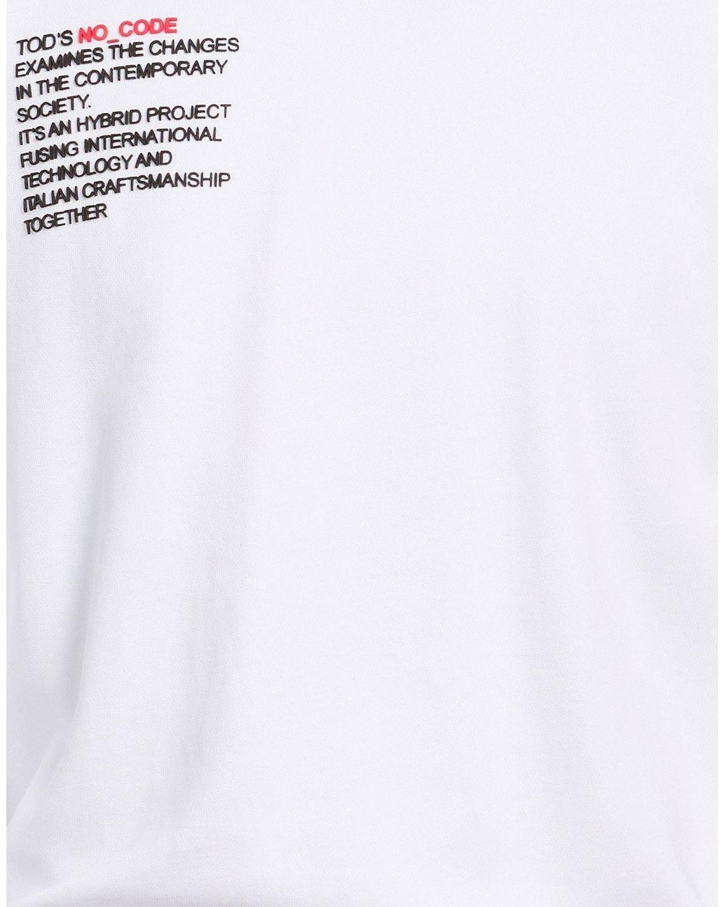 Tod's White Sweatshirts for men