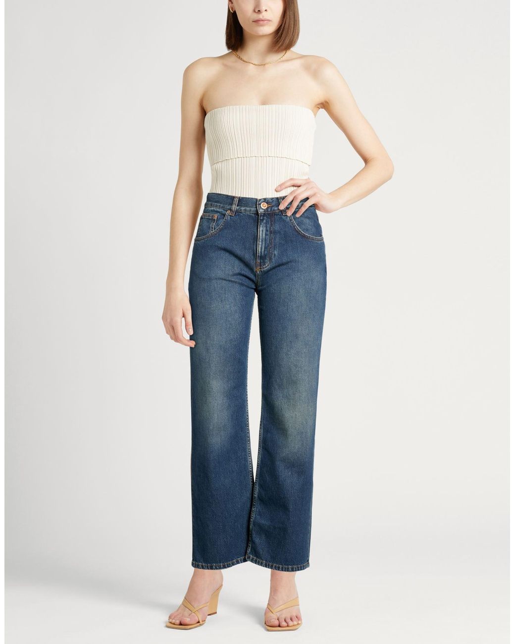 Aspesi Blue Jeans Cotton