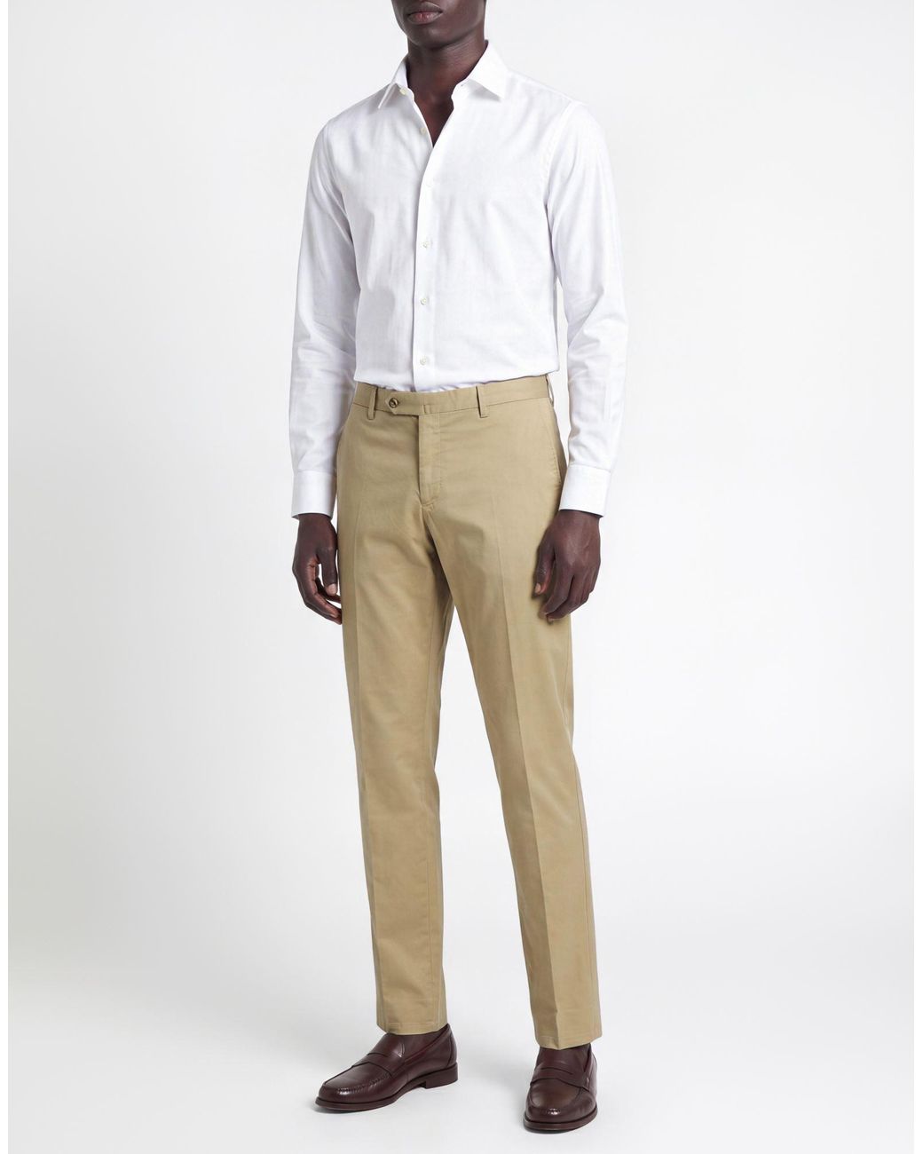PT Torino Natural Pants Cotton, Elastane for men