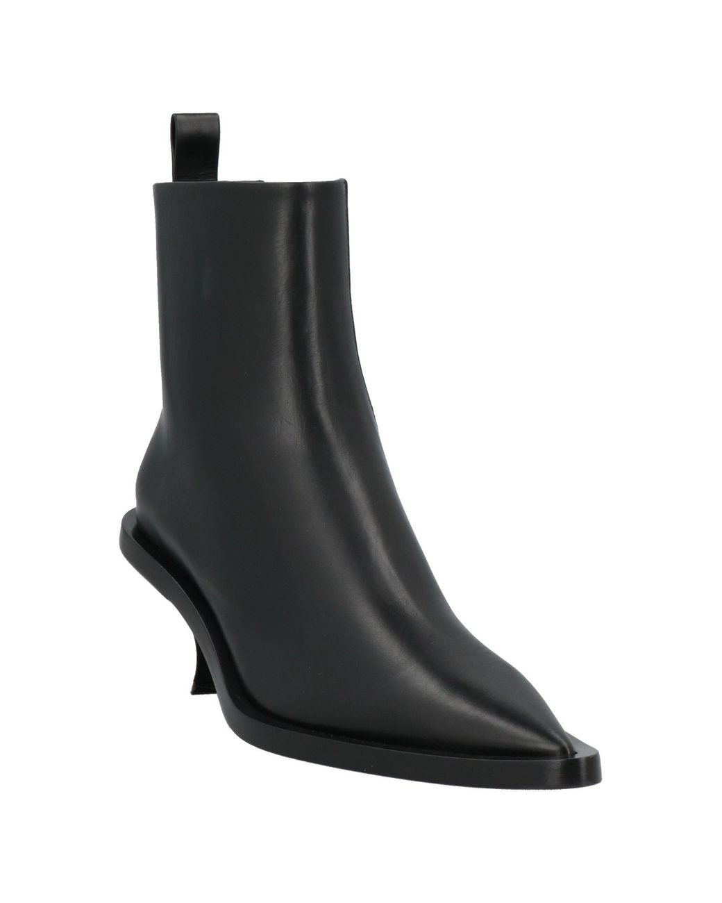 Jil Sander Black Stiefelette