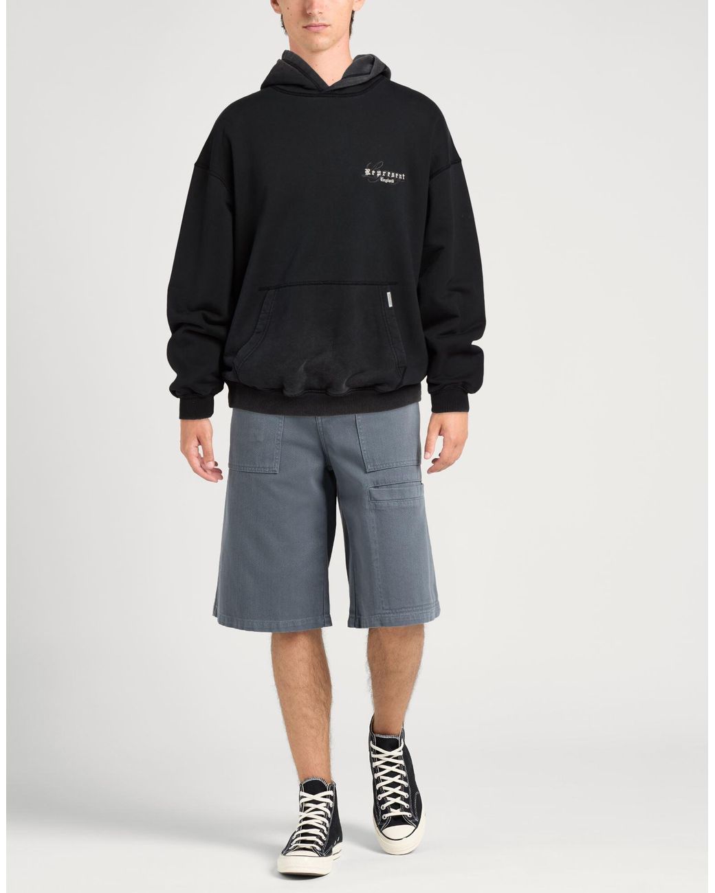 Represent Black Sweatshirt for men