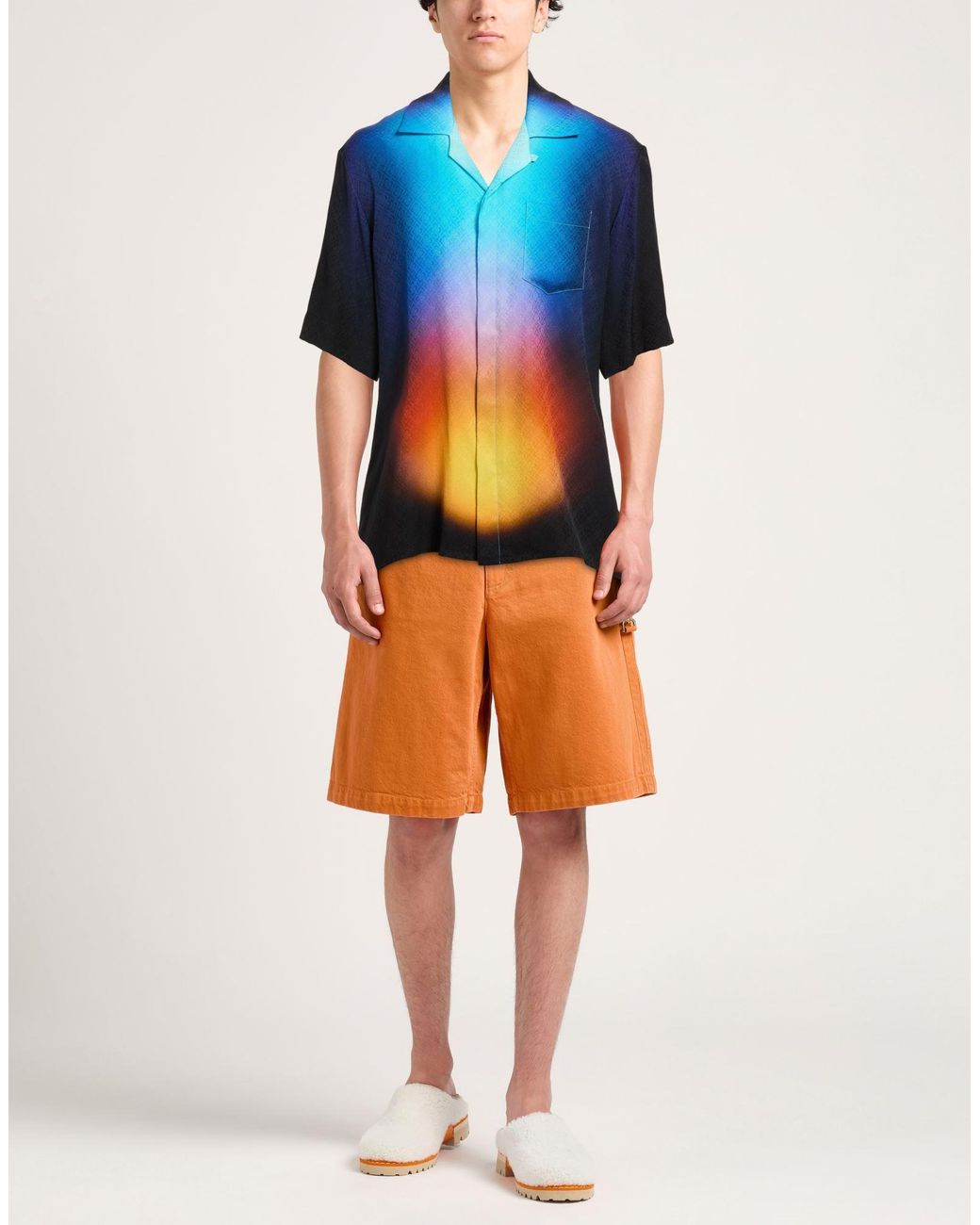 Casablanca Blue Shirt for men