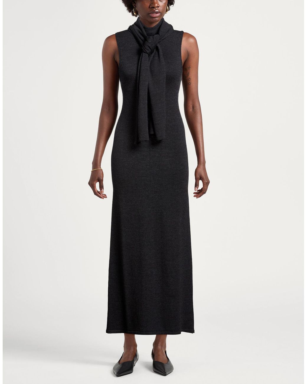 Staud Black Maxi Dress