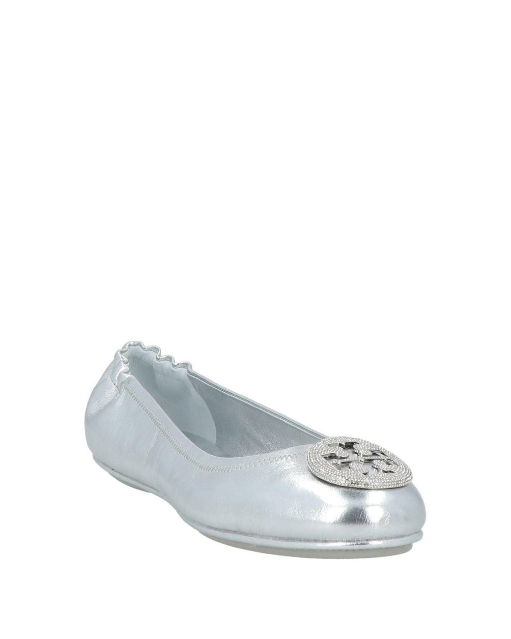 Tory Burch White Ballet Flats