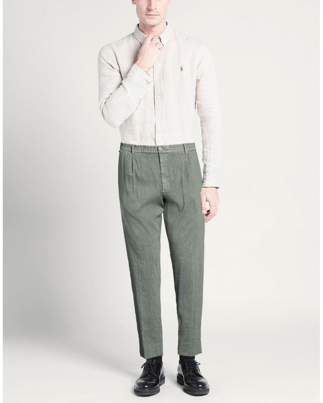 GTA IL PANTALONE Gray Trouser for men