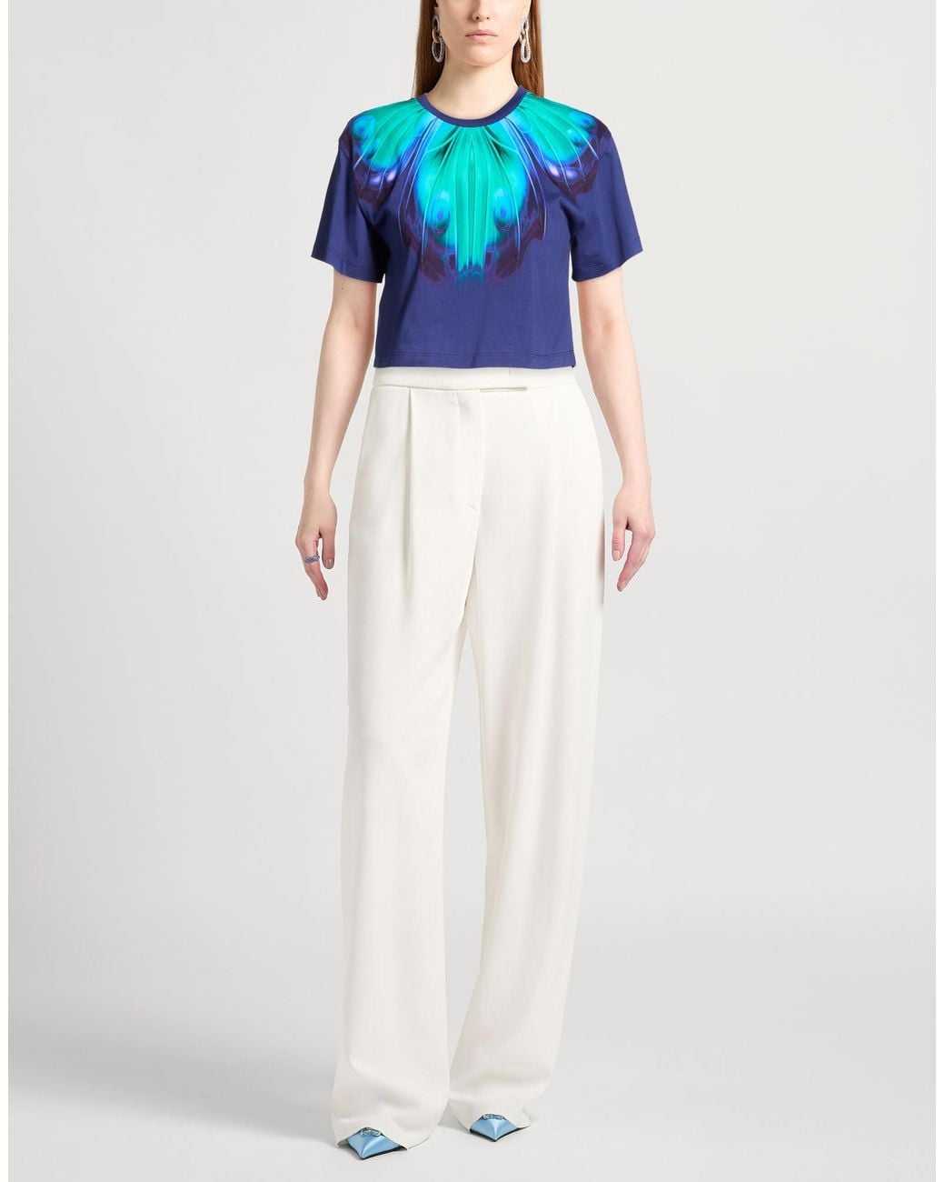Alberta Ferretti Blue T-Shirt