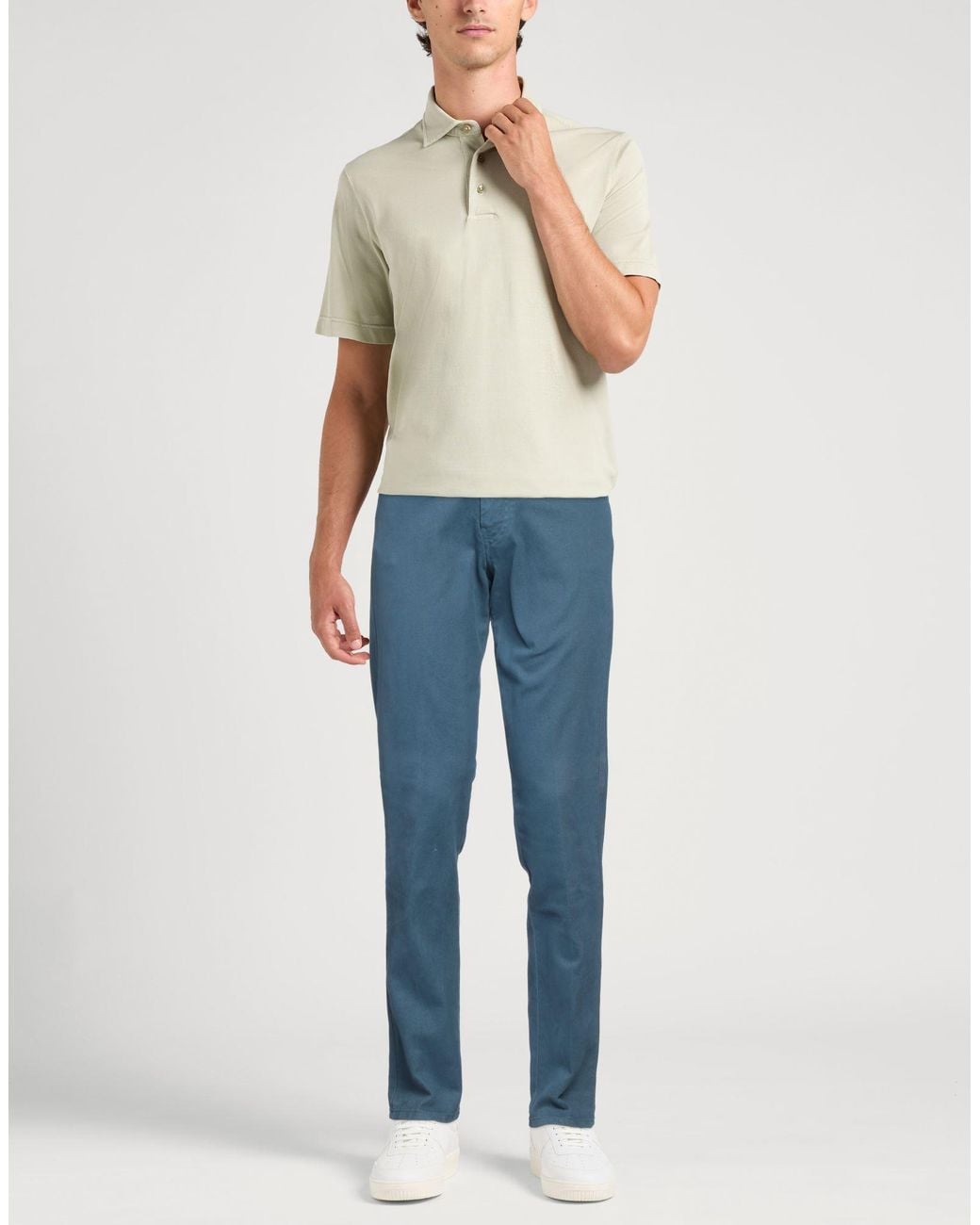 Berwich Blue Trouser for men
