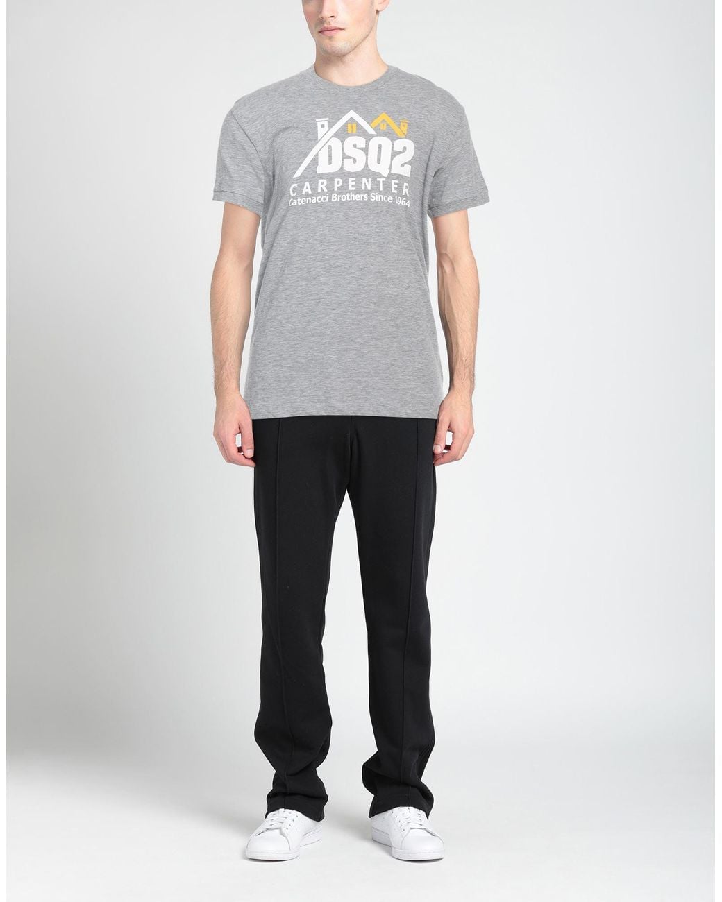 Camiseta DSquared² de hombre de color Gray