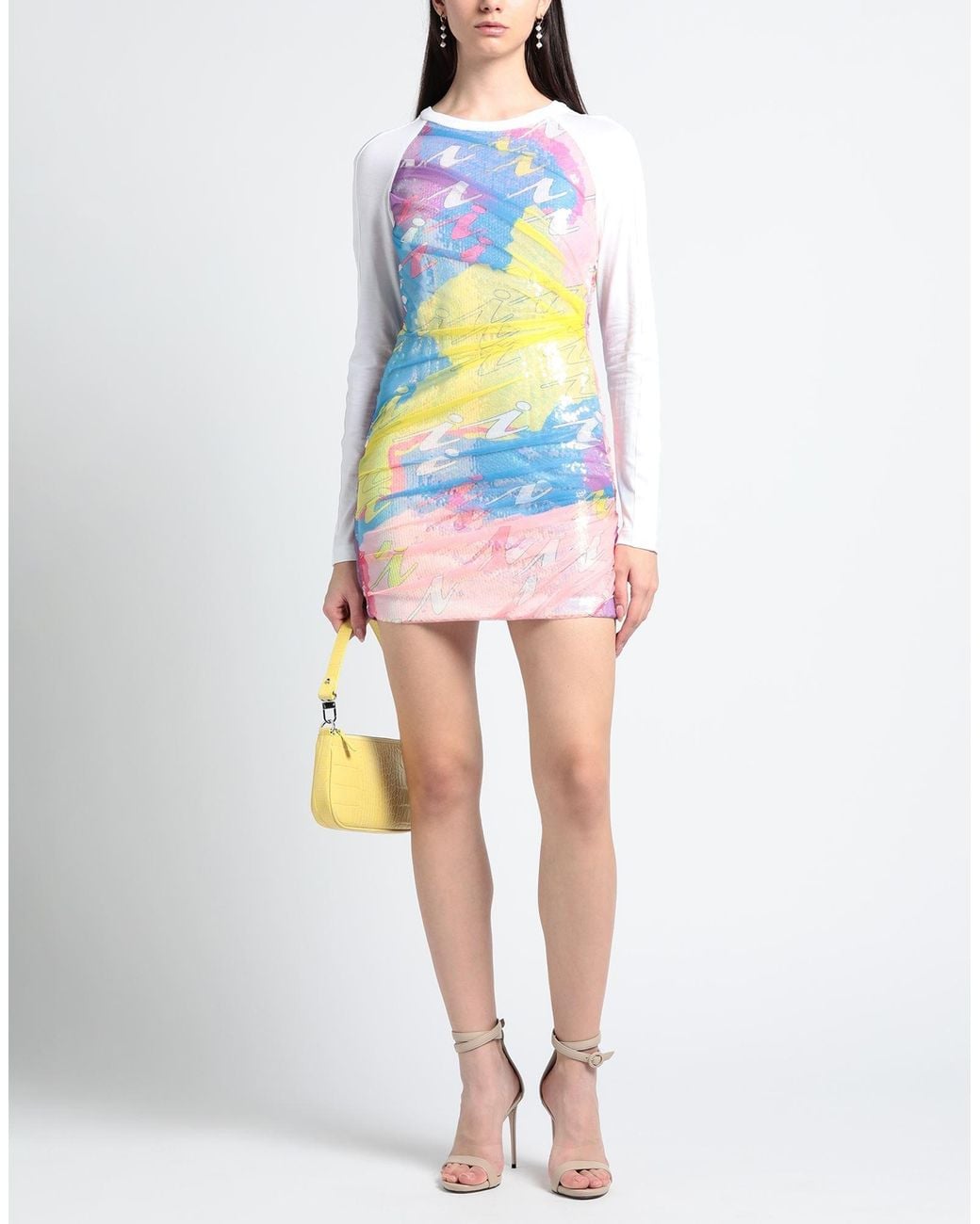 Iceberg Blue Mini Dress