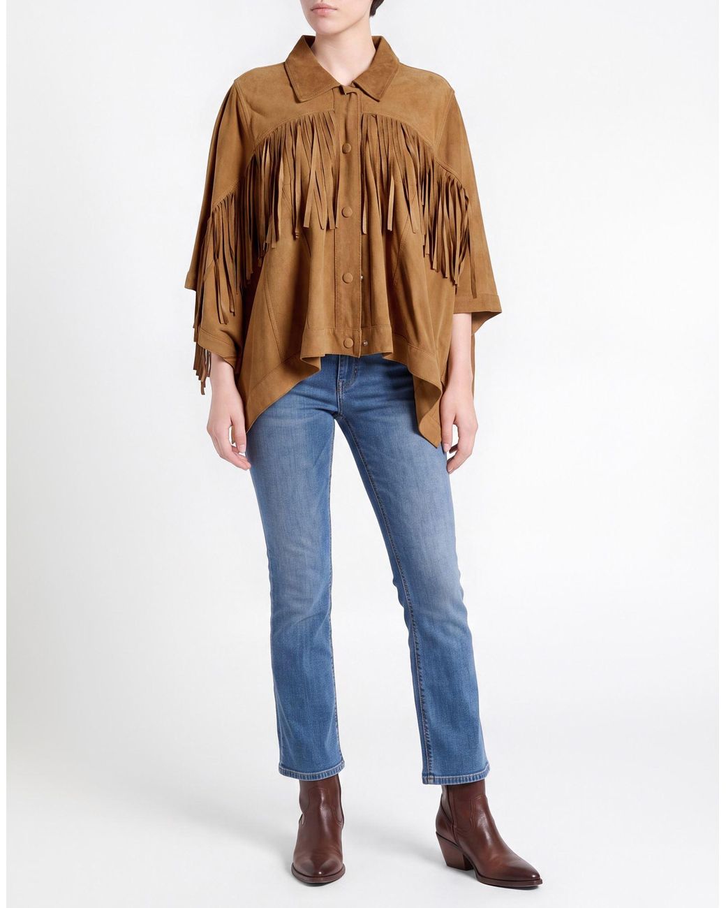 Bully Brown Camel Jacket Leather