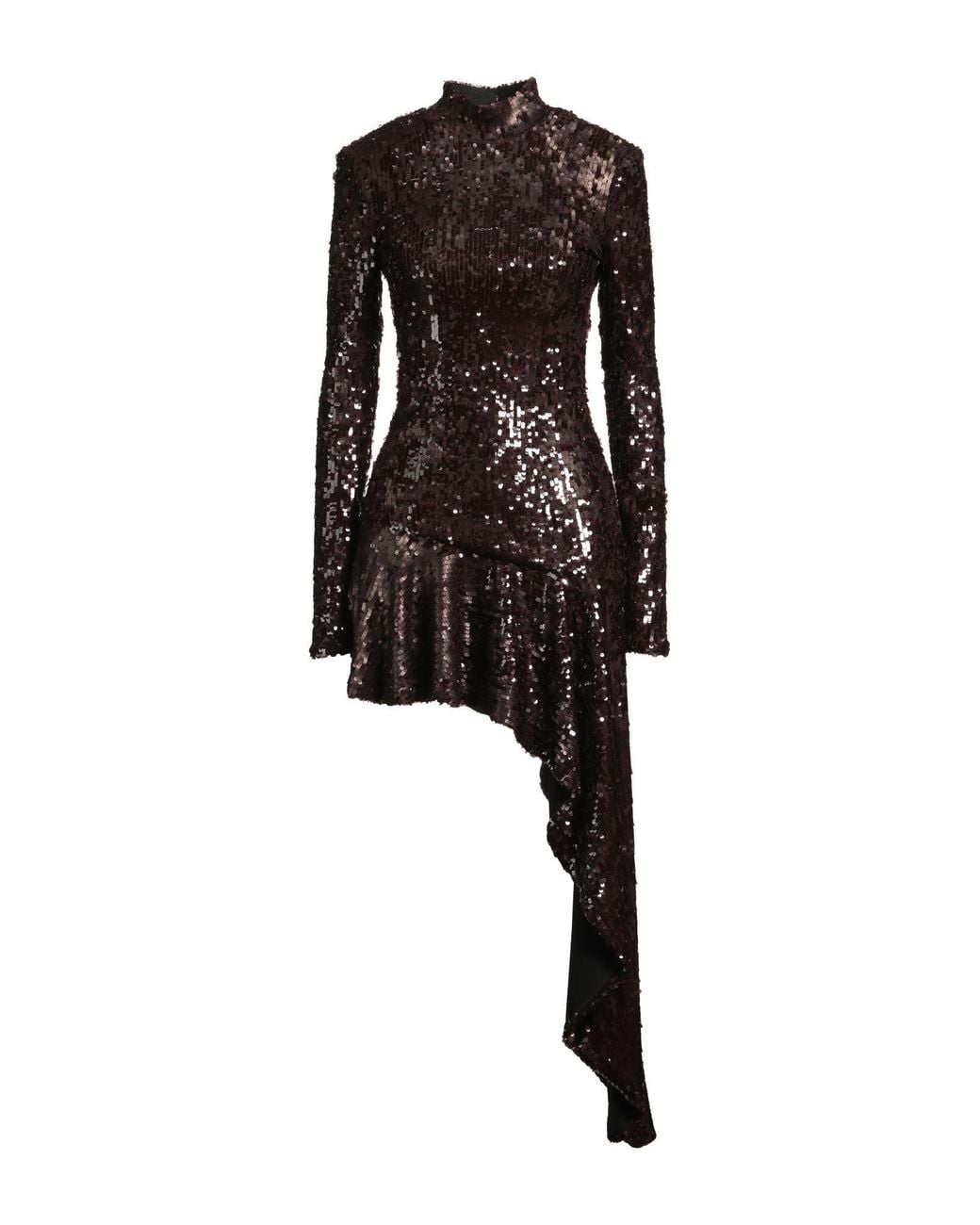 Aniye By Black Chocolate Mini Dress Polyester, Elastane