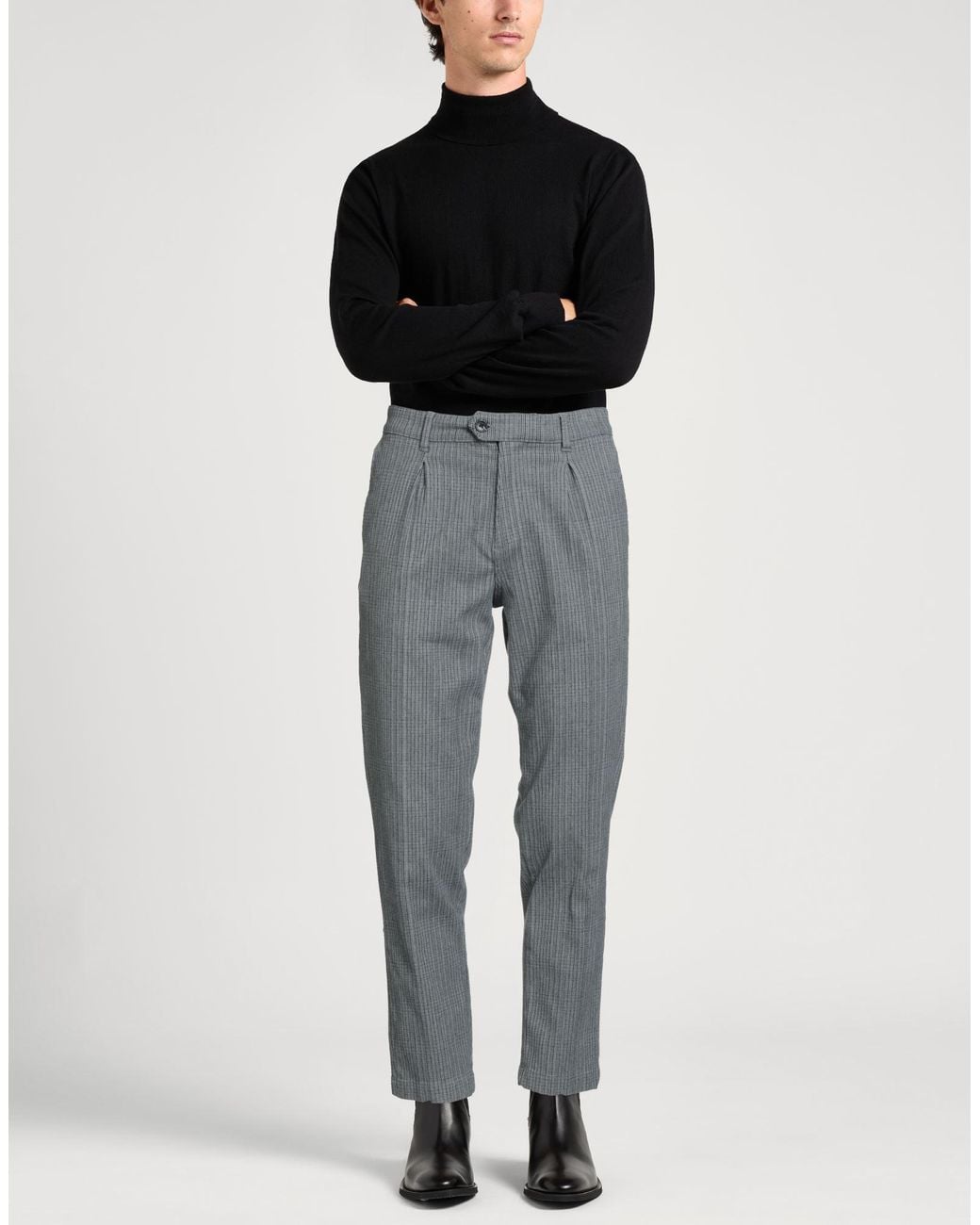 Jack & Jones Gray Trouser for men