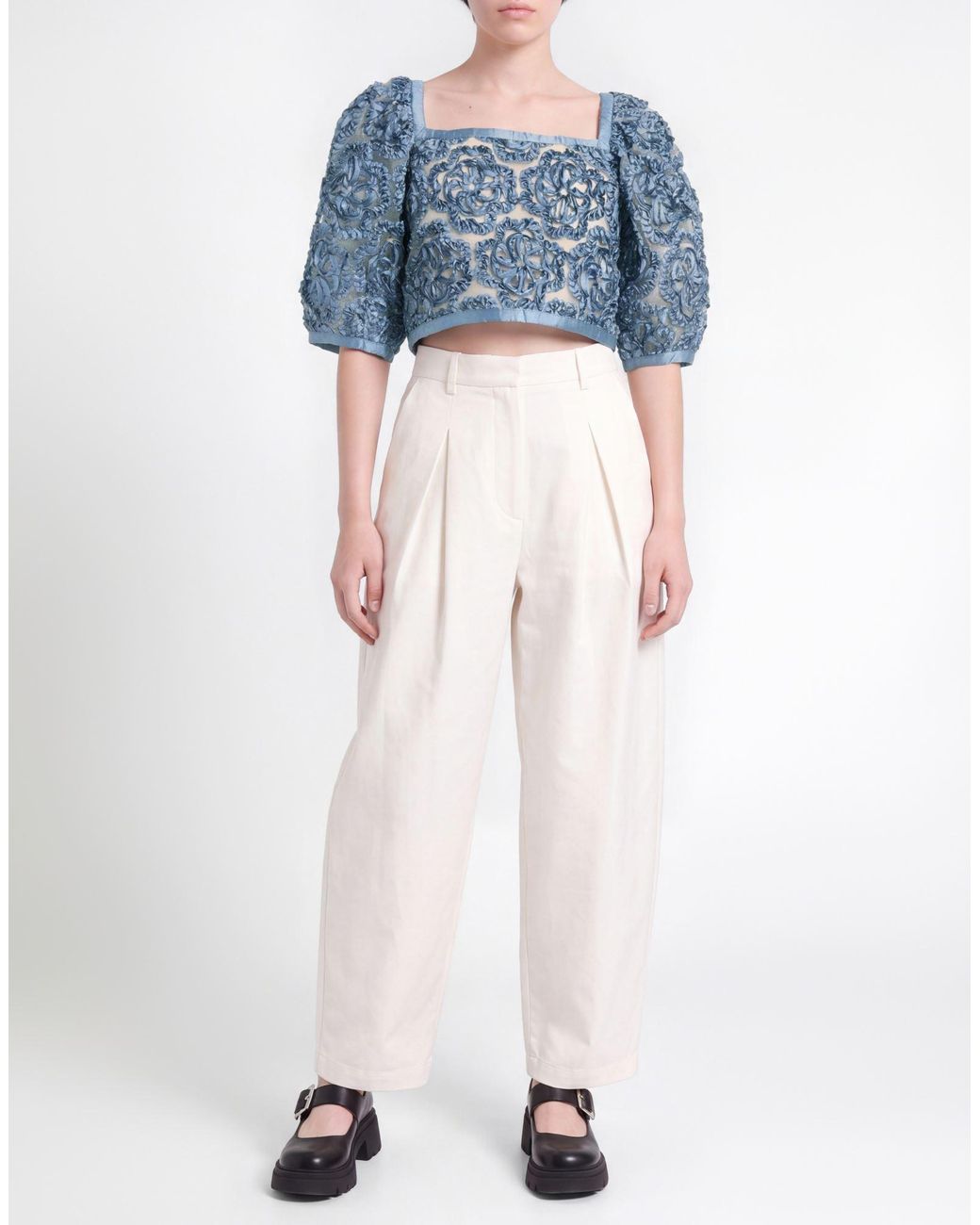 Maje Blue Top