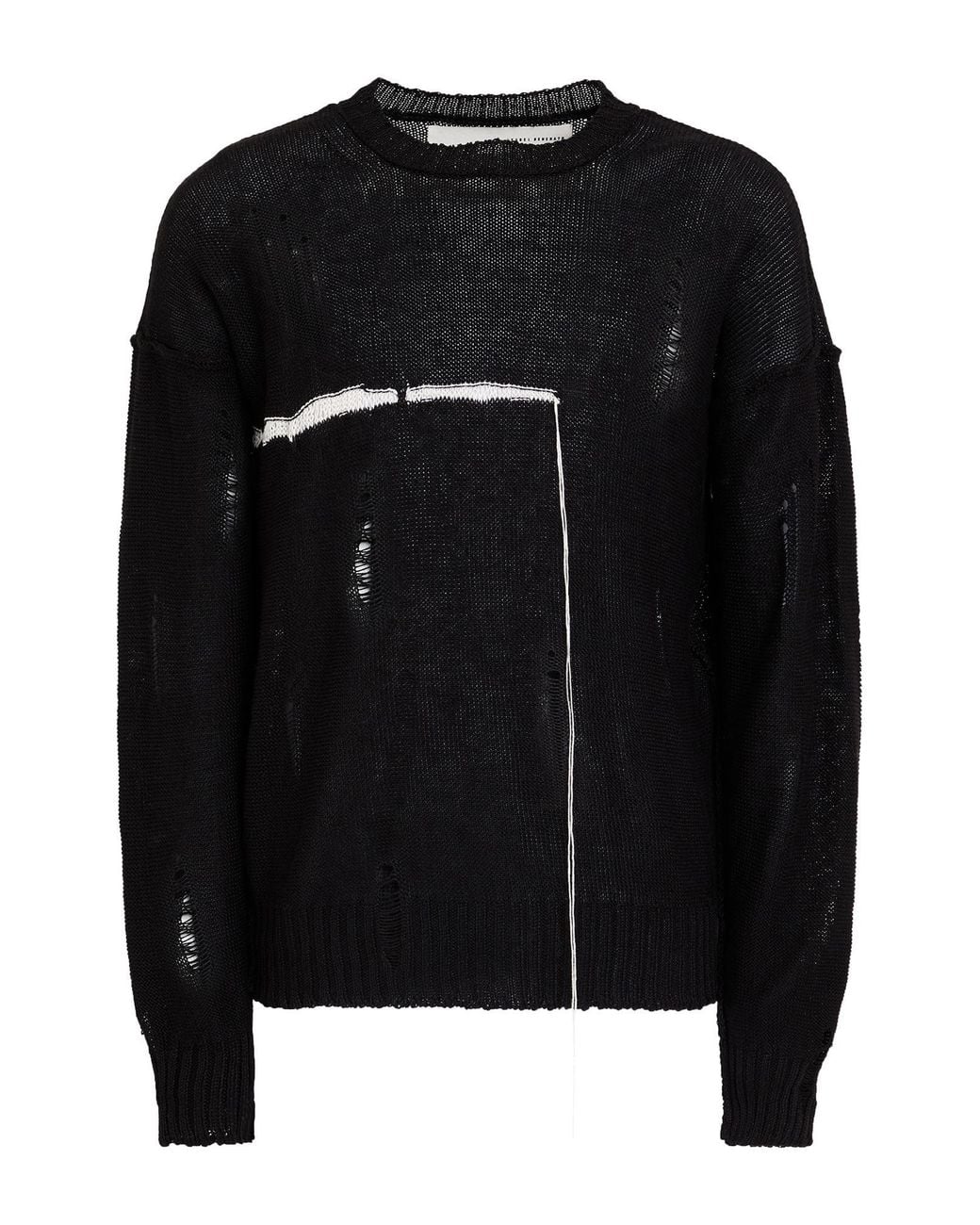Pullover Isabel Benenato pour homme en coloris Black