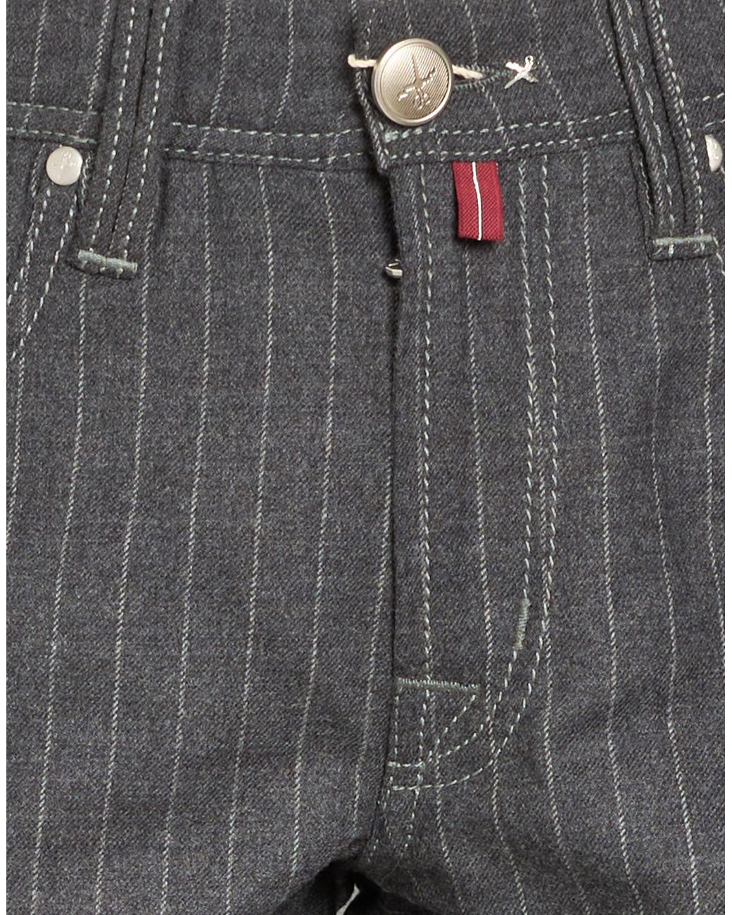 Tramarossa Gray Pants Virgin Wool, Elastane for men